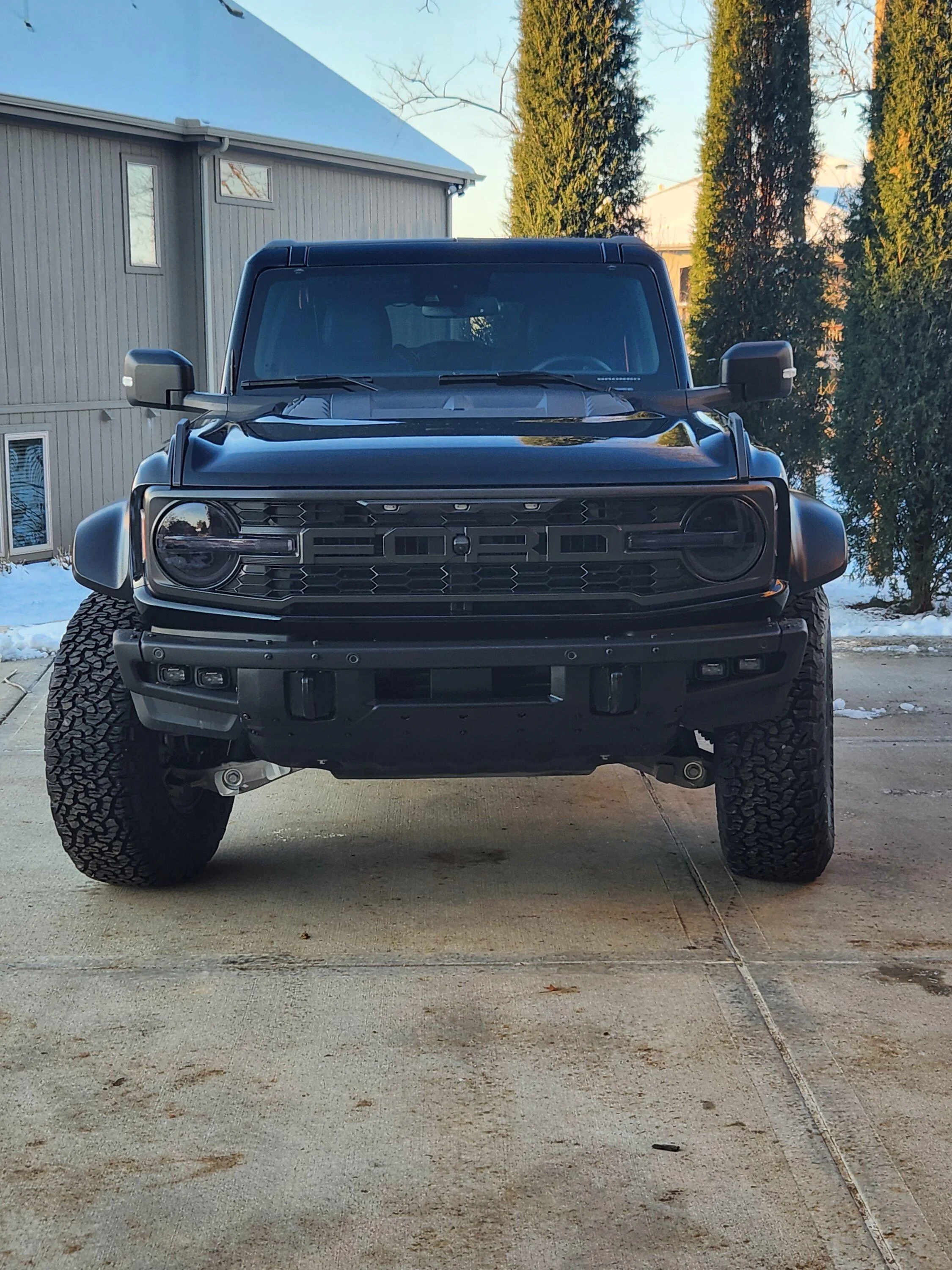 Ford Bronco Front Blackout - Bronco Raptor 20231127_074701