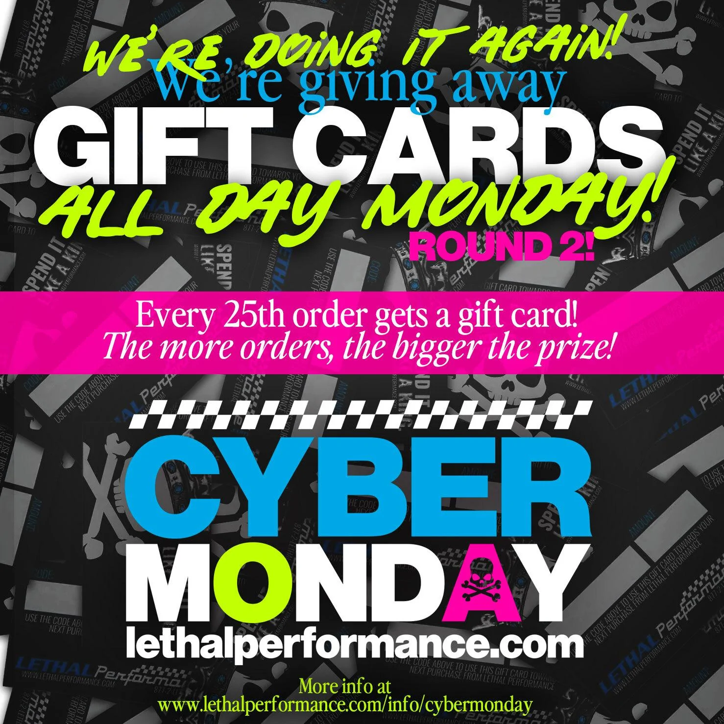 Ford Bronco Cyber Monday here at Lethal Performance!! CyberMonday_GiftCard