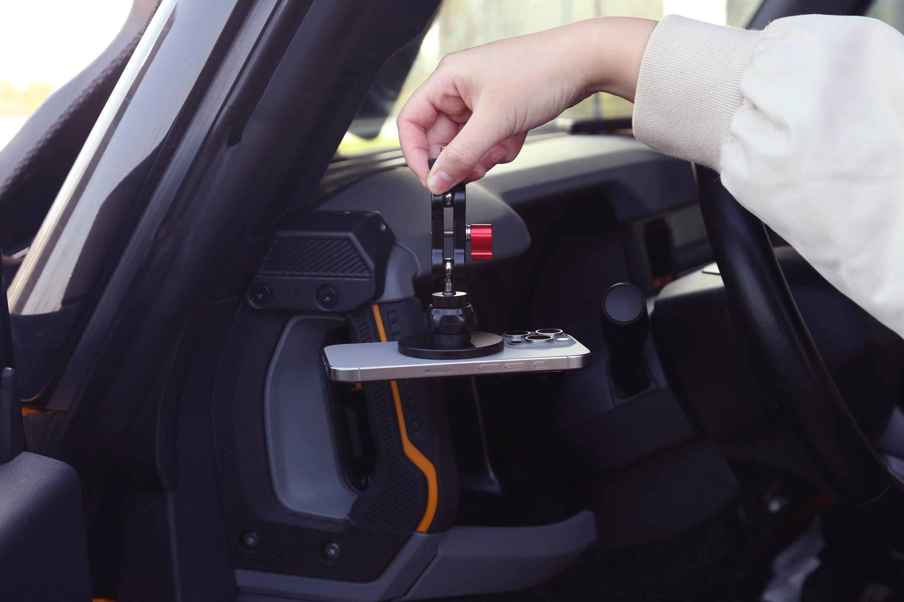 Ford Bronco 【On Sale】$10 Bonus on Houclemic Bronco Phone Holder with Magnetic and 1” Ball Stainless Steel! IMG_6410