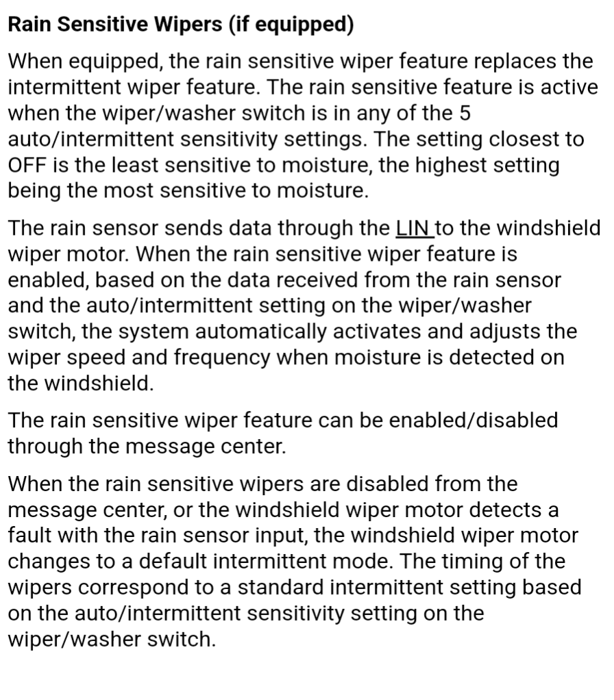 Ford Bronco [Done] Rain-Sensing Wipers Installed Screenshot_20231128-120458