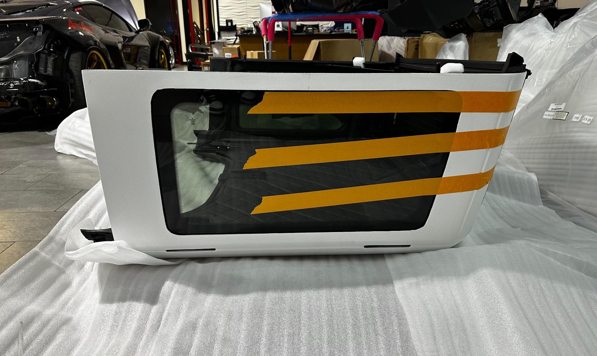 Ford Bronco Anderson Composites white top delivered & installed photos! 123_1