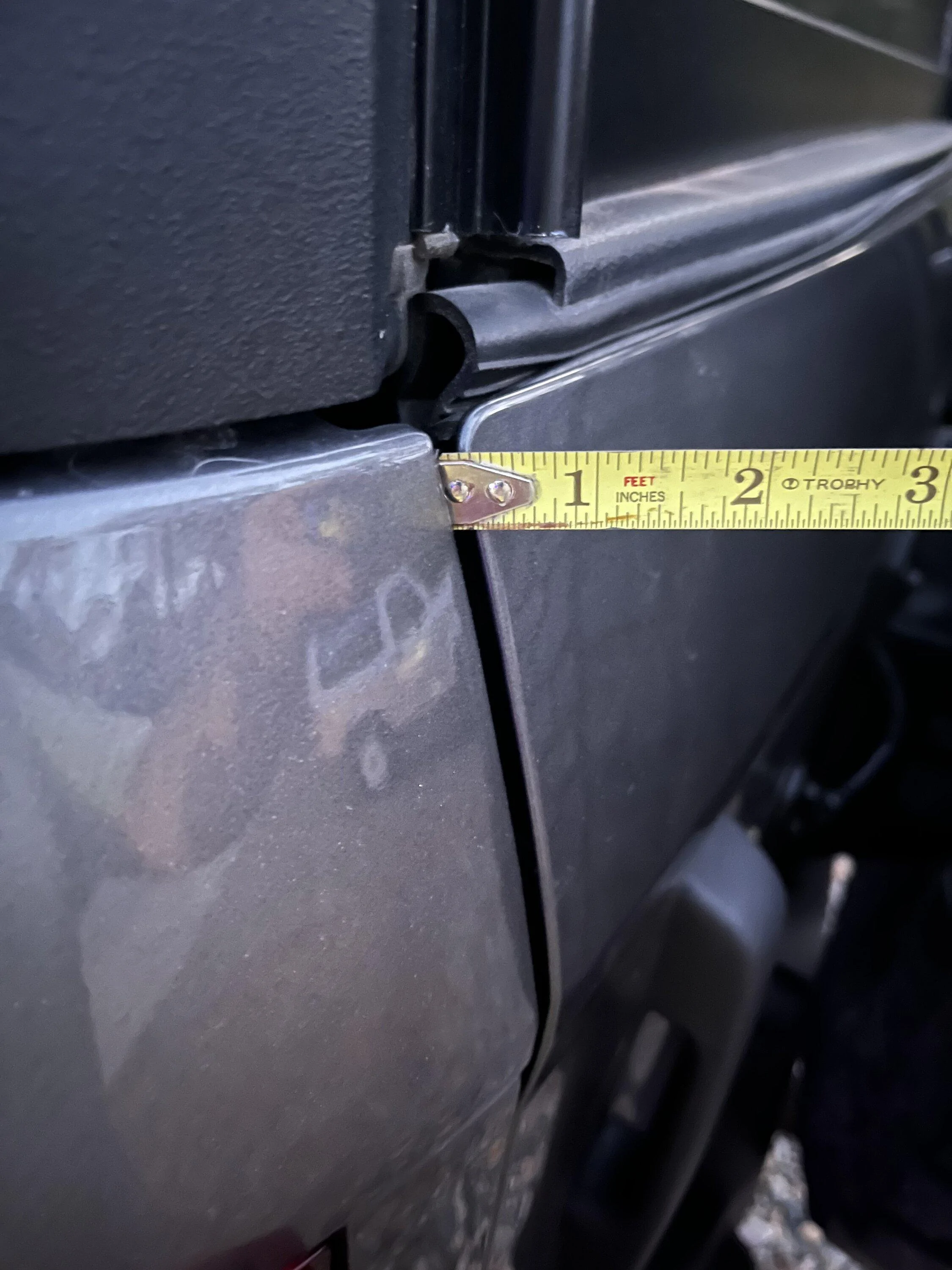 Ford Bronco Rear door twisting IMG_1735
