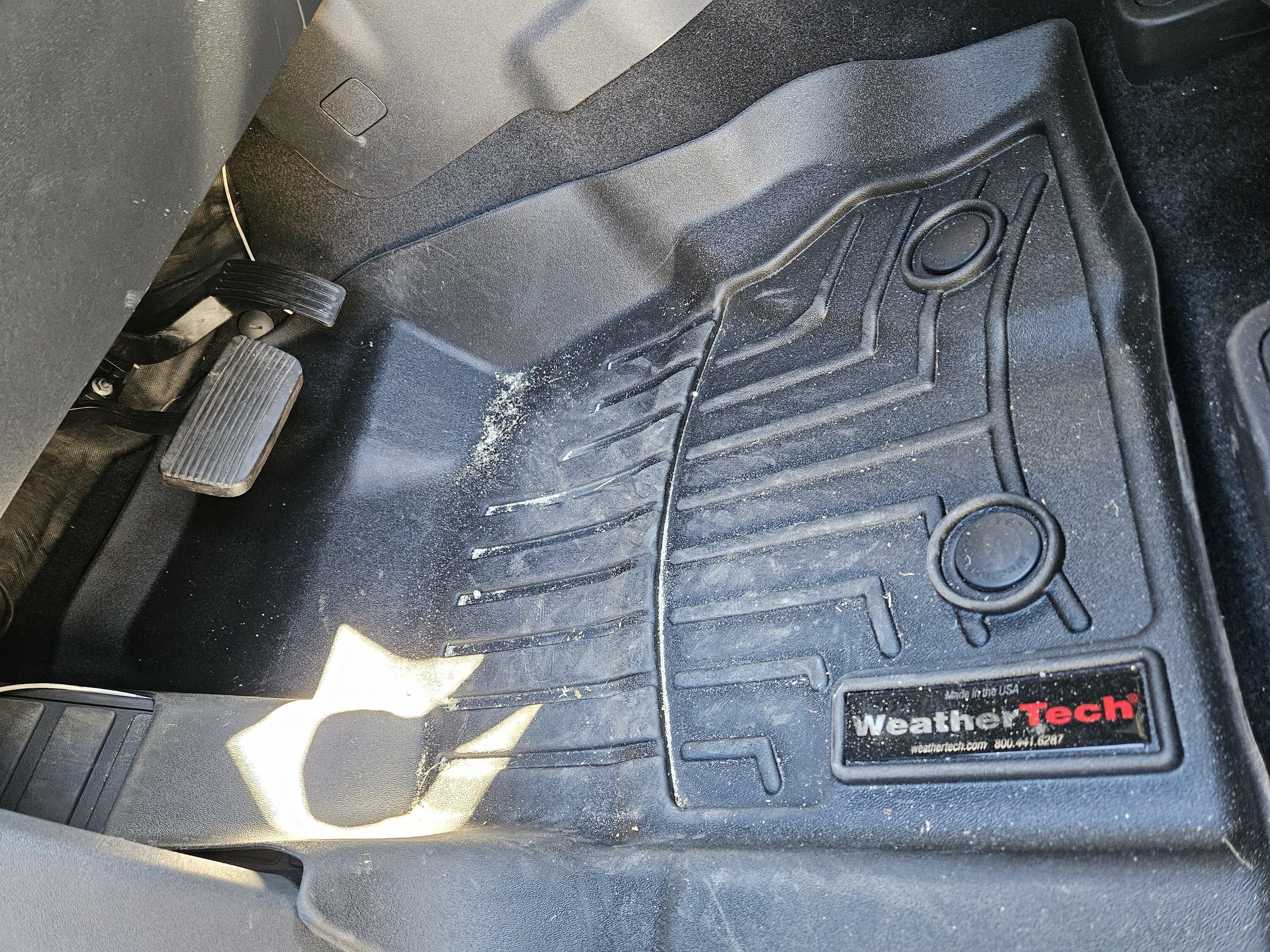 Ford Bronco Pulled Weather Tech mats for 3W floor mats 20231113_121850