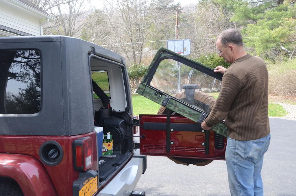 Ford Bronco A recovering Jeep guy here SoftBarnDoorInstalled4