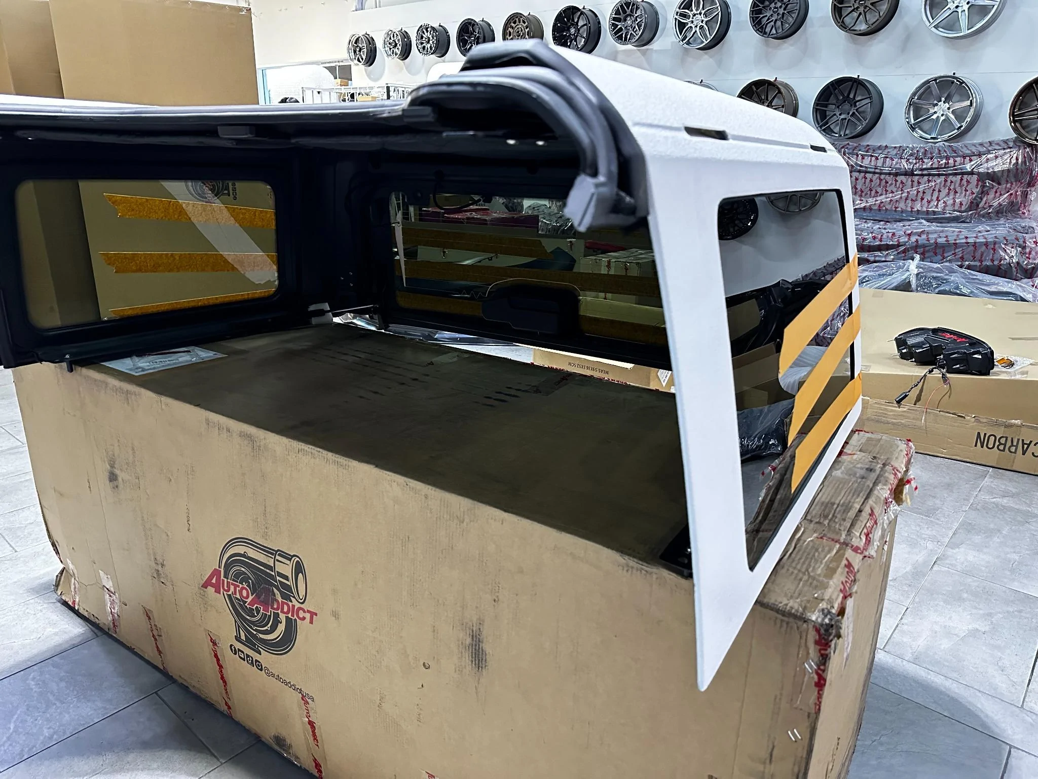 Ford Bronco Anderson Composites white top delivered & installed photos! 123_1-2-jpeg