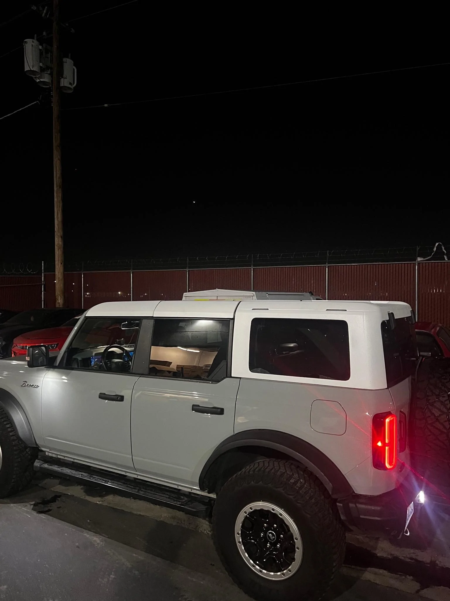 Ford Bronco Anderson Composites white top delivered & installed photos! 123_1-jpeg