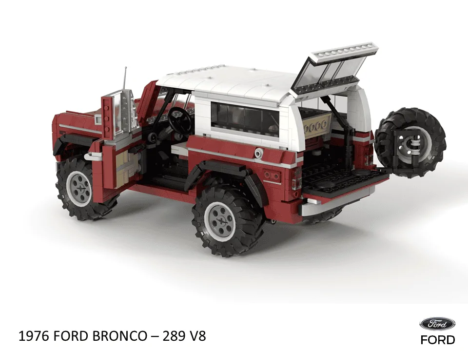 Ford Bronco Build My (LEGO) Brick Bronco Slide4