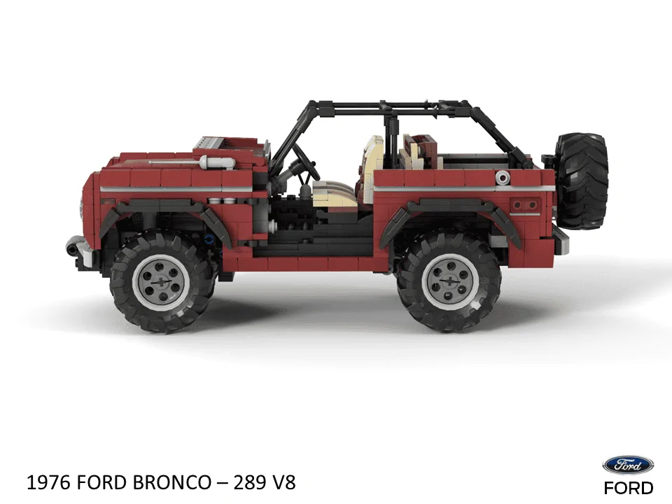 Ford Bronco Build My (LEGO) Brick Bronco Slide10
