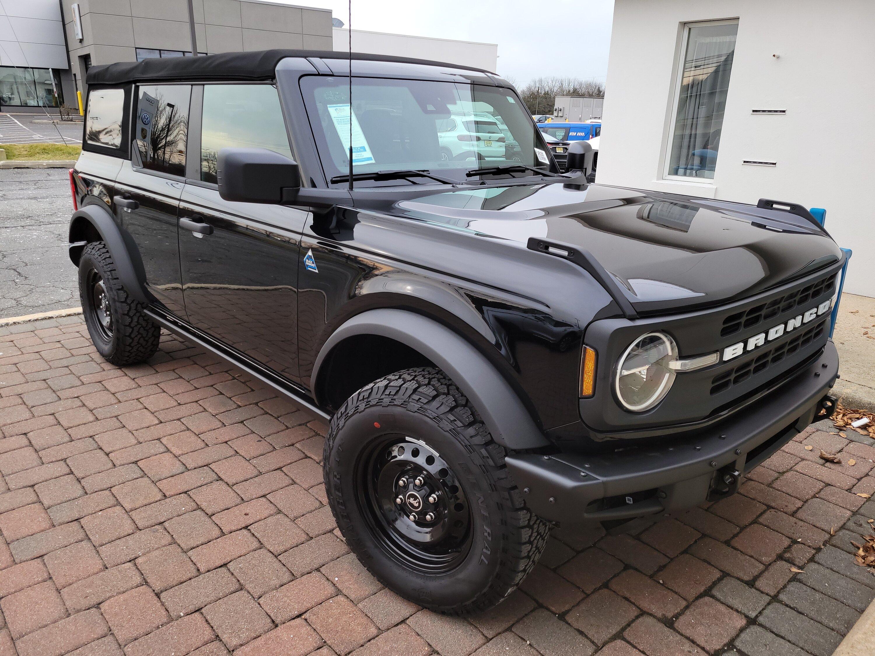 Ford Bronco SHADOW BLACK Bronco Club BroncoPurchaseDay