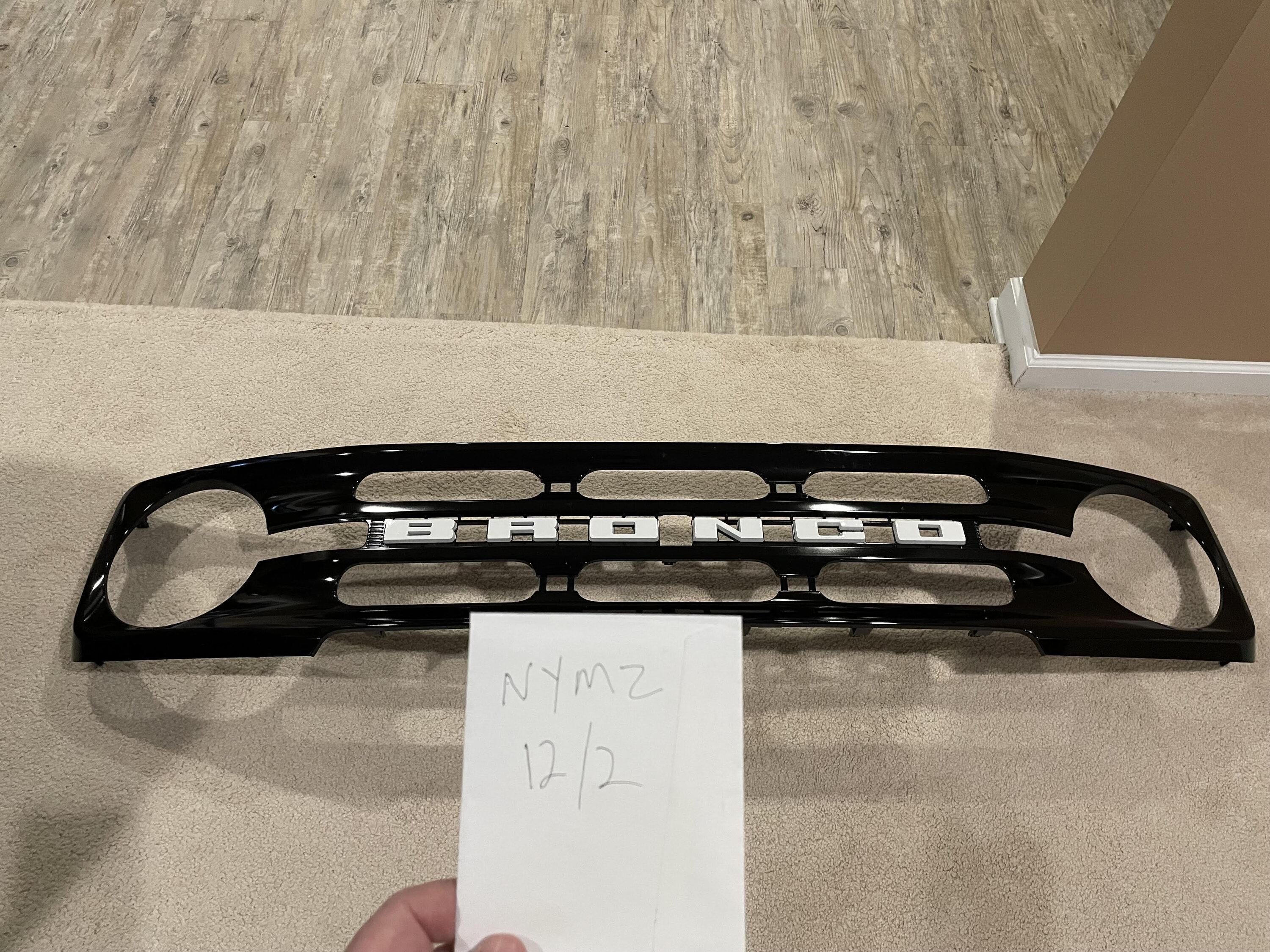 Ford Bronco OBX Grill grill