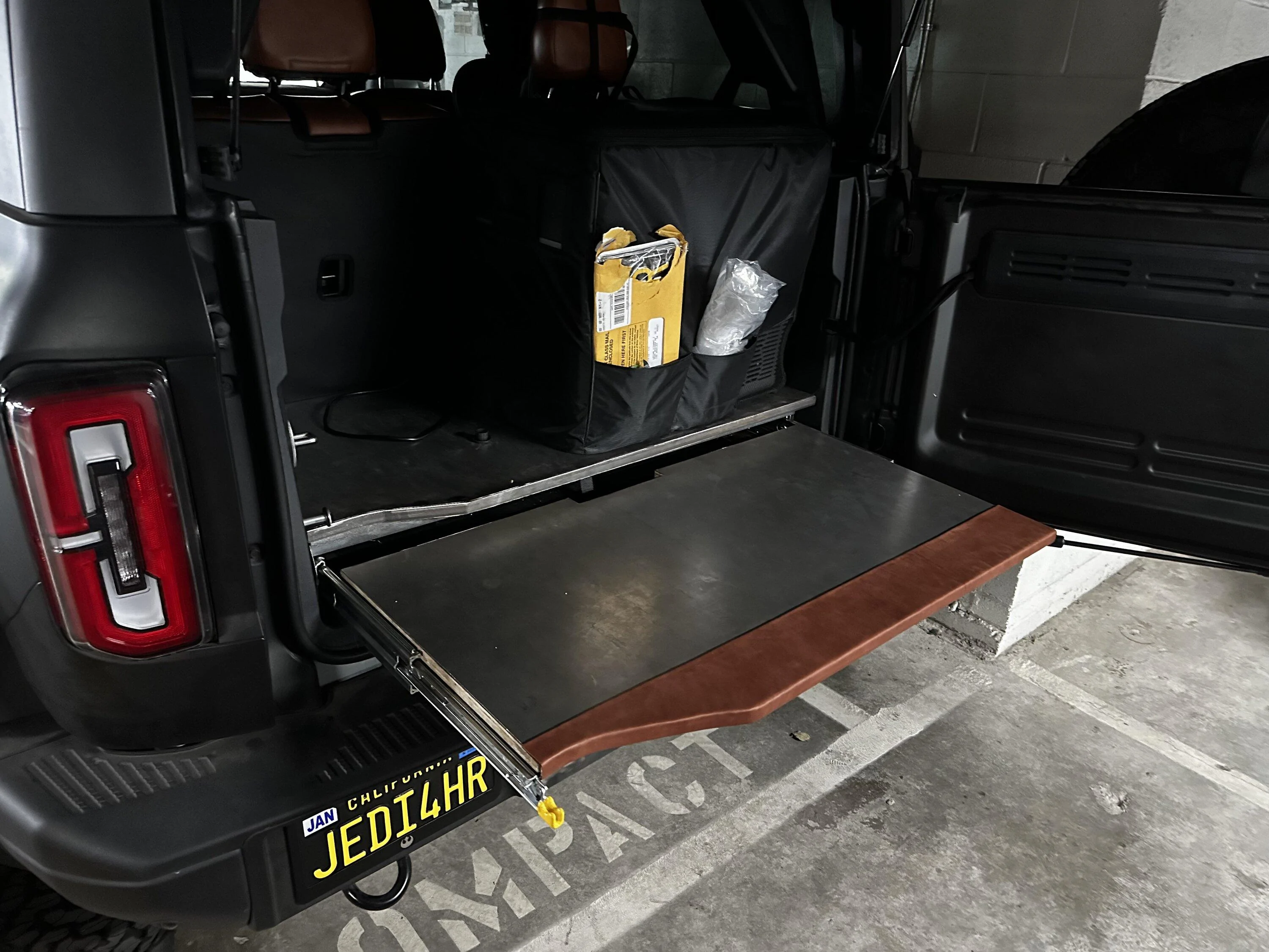 Ford Bronco Bronco sliding tail gate and floor leveling 1701717927359