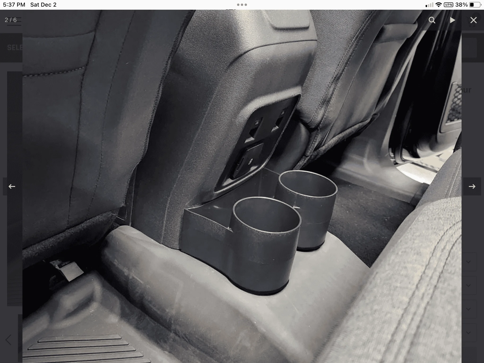 Ford Bronco IAG Cup Holder IMG_2871