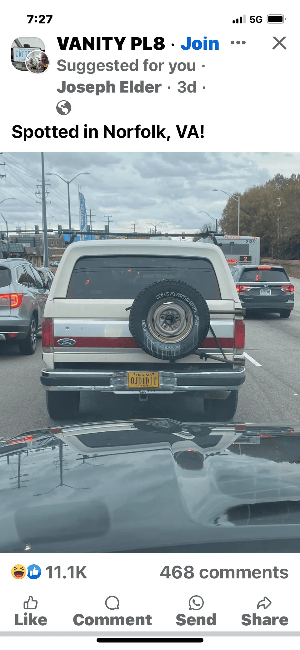Ford Bronco Custom vanity license plate for Bronco? IMG_1328