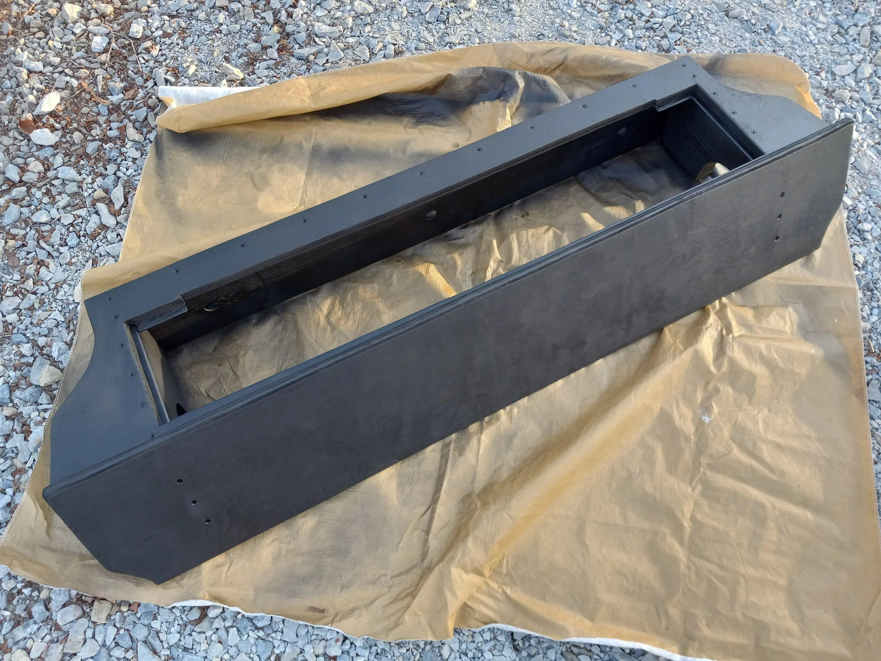 Ford Bronco KRAKEN's DIY Rear Seat Delete / Raised Cargo Platform with locking storage 20231125_153228