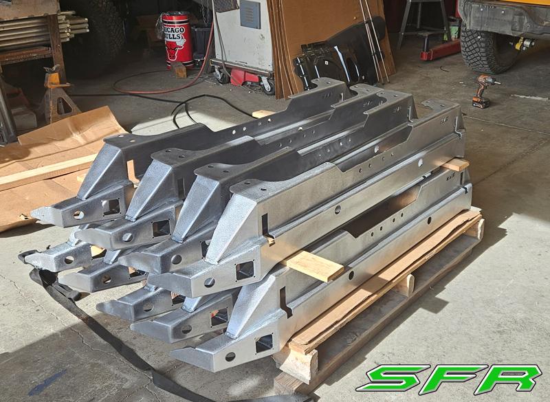 Ford Bronco Prototype SFR Rear bumper nearing completion Bumpers