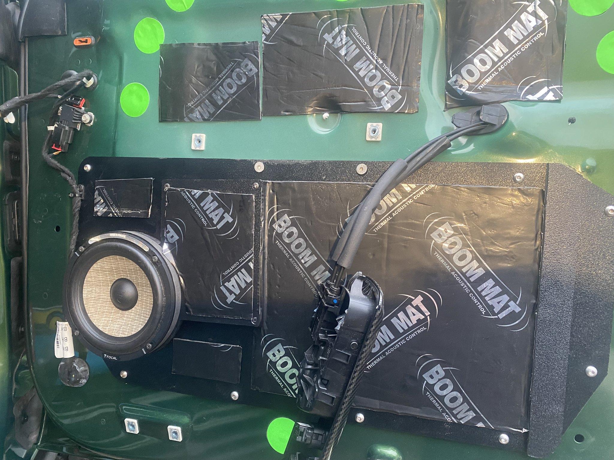 Ford Bronco Custom sound system, Focal, JL Audio, Audison, + door speaker mod 53337885549_34c6f2a34c_k
