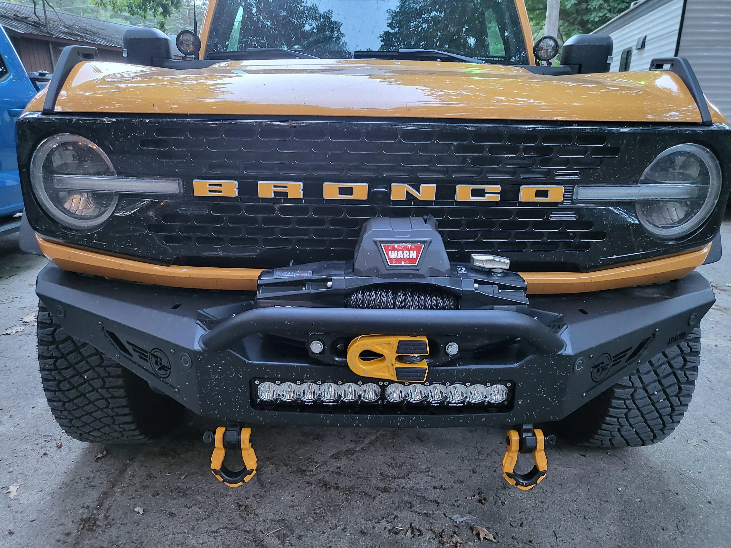 Ford Bronco Happy with BRONCO! bronco front shot