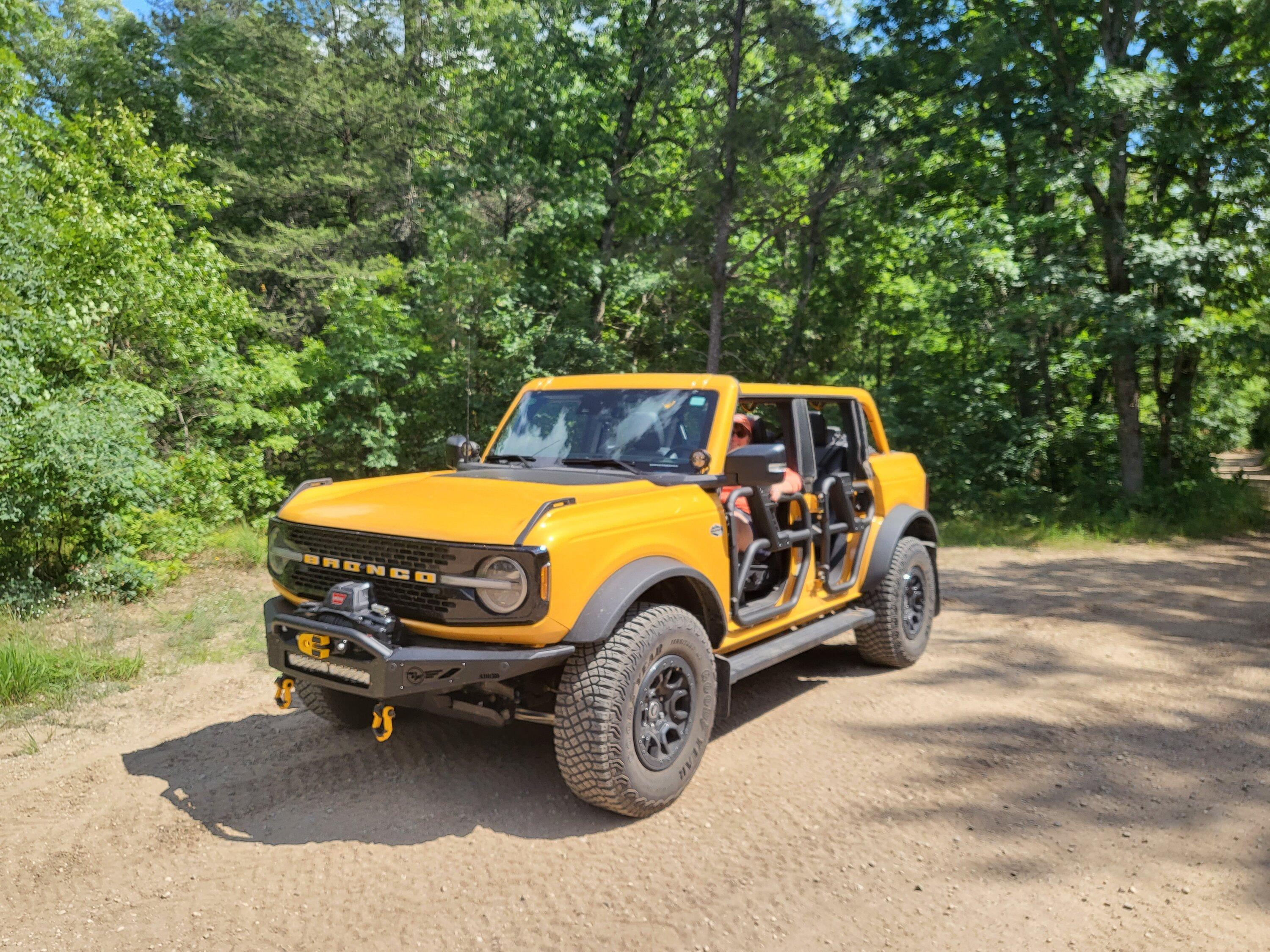 Ford Bronco Happy with BRONCO! bronco side