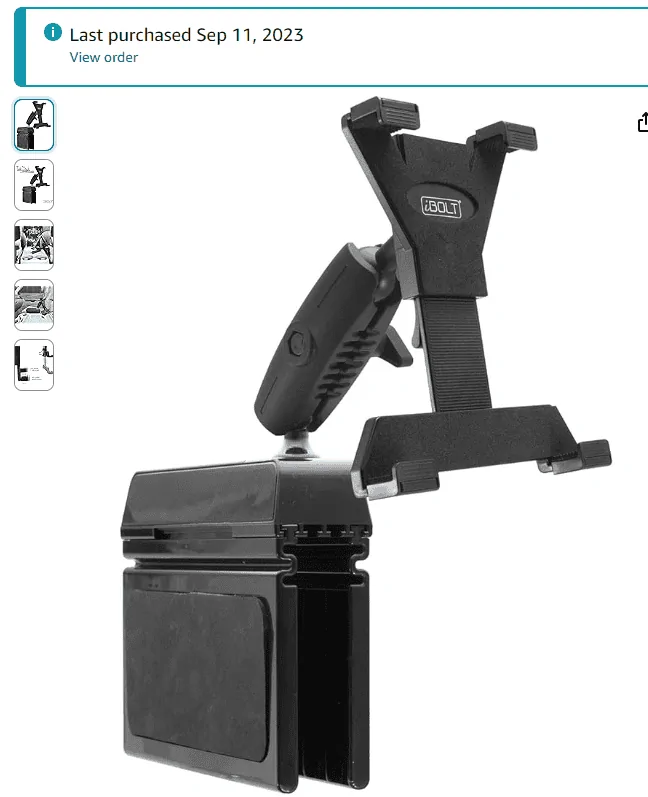Ford Bronco Interior tablet mounting solutions? 1701889245951