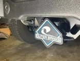 Ford Bronco Outer Banks Badge receiver hitch (3D printable) 1701896534782