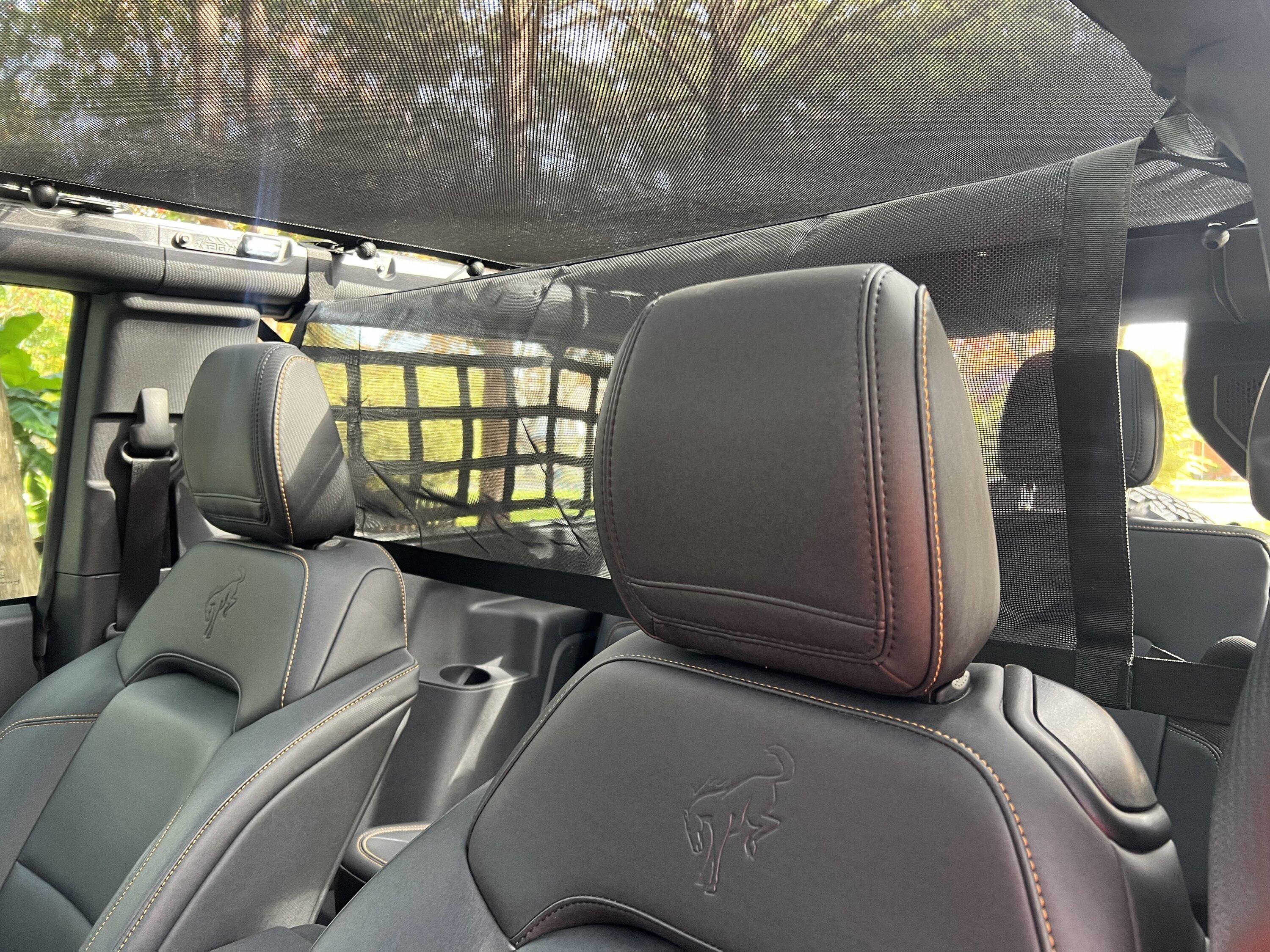 Ford Bronco DIY cabin wind blocker IMG_4613