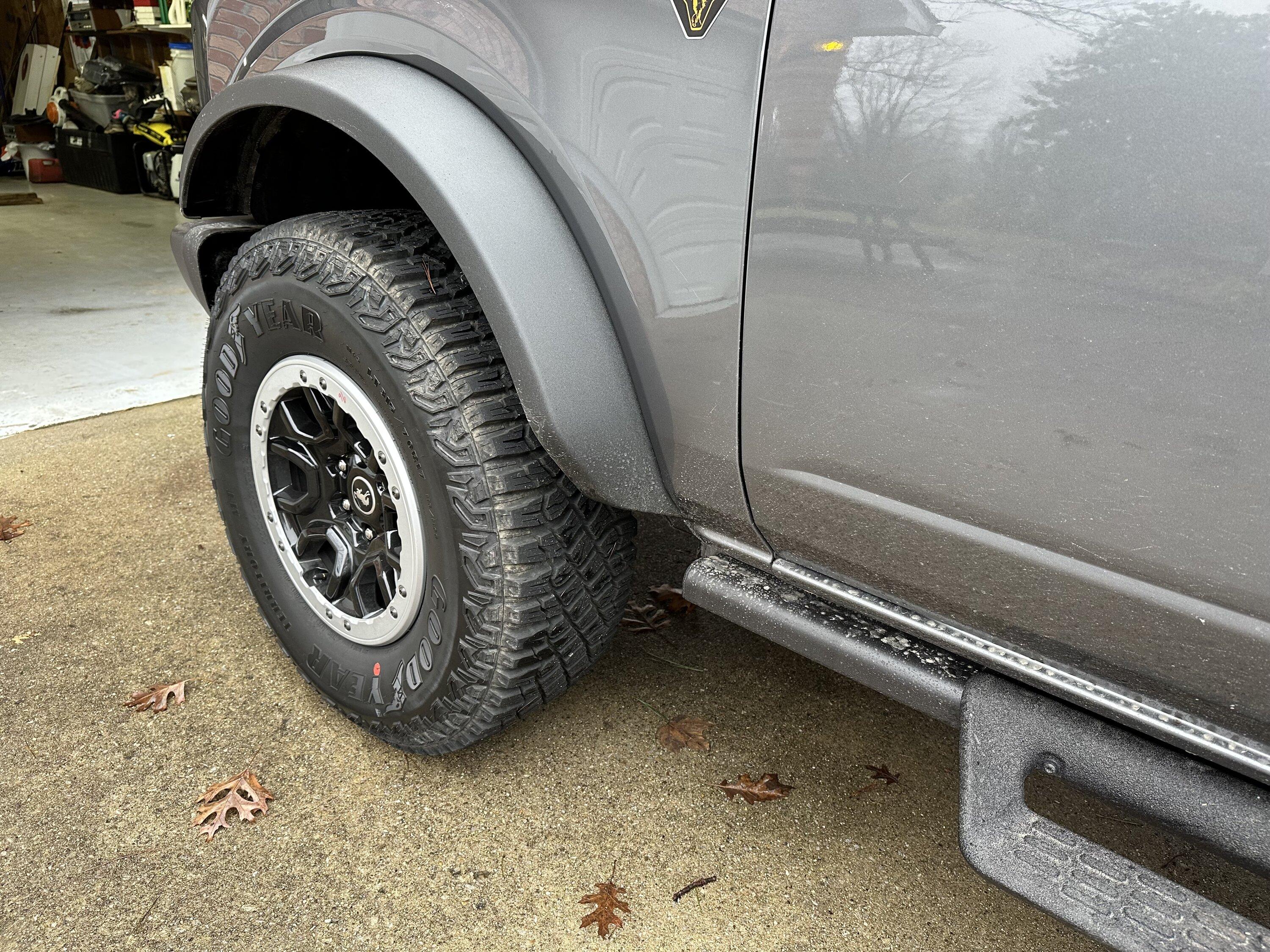 Ford Bronco Anyone have the Ford OEM removable hoop step option? No Fla