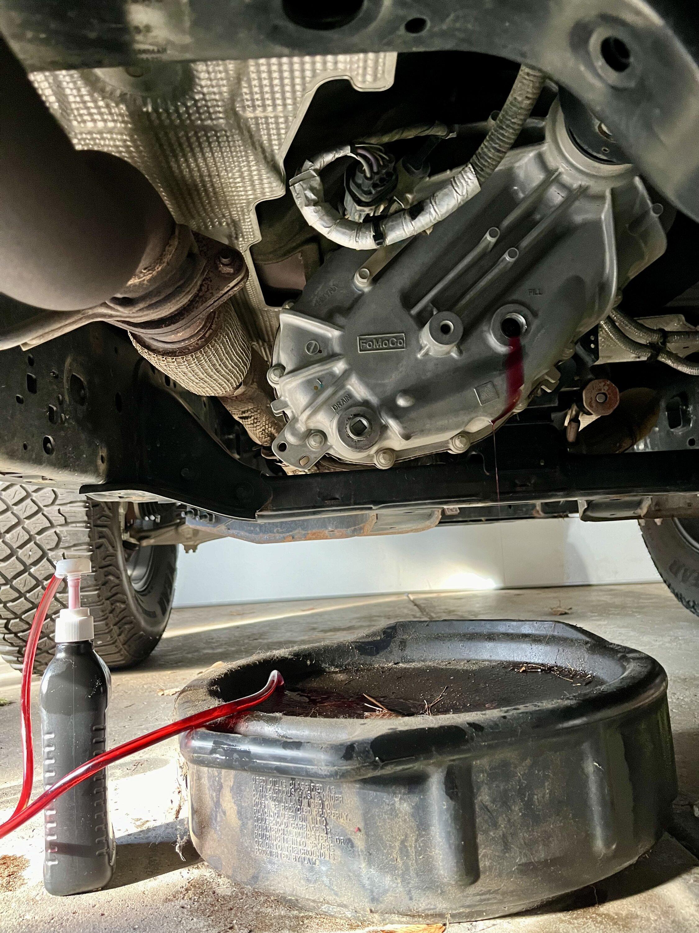 Ford Bronco Diff & TC fluids changed out. IMG_9917