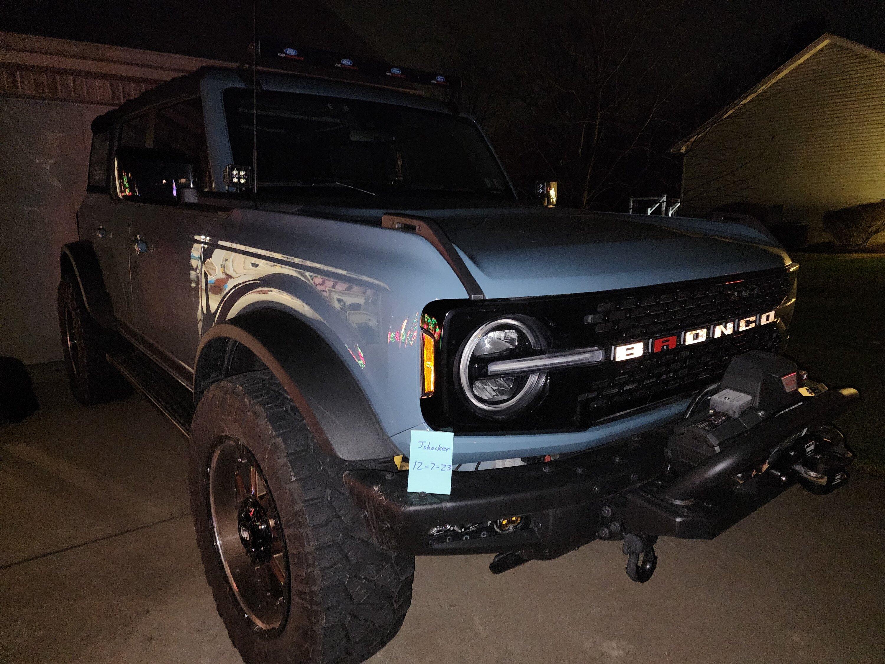 Ford Bronco Selling my 21 Wildtrak 20231207_185537