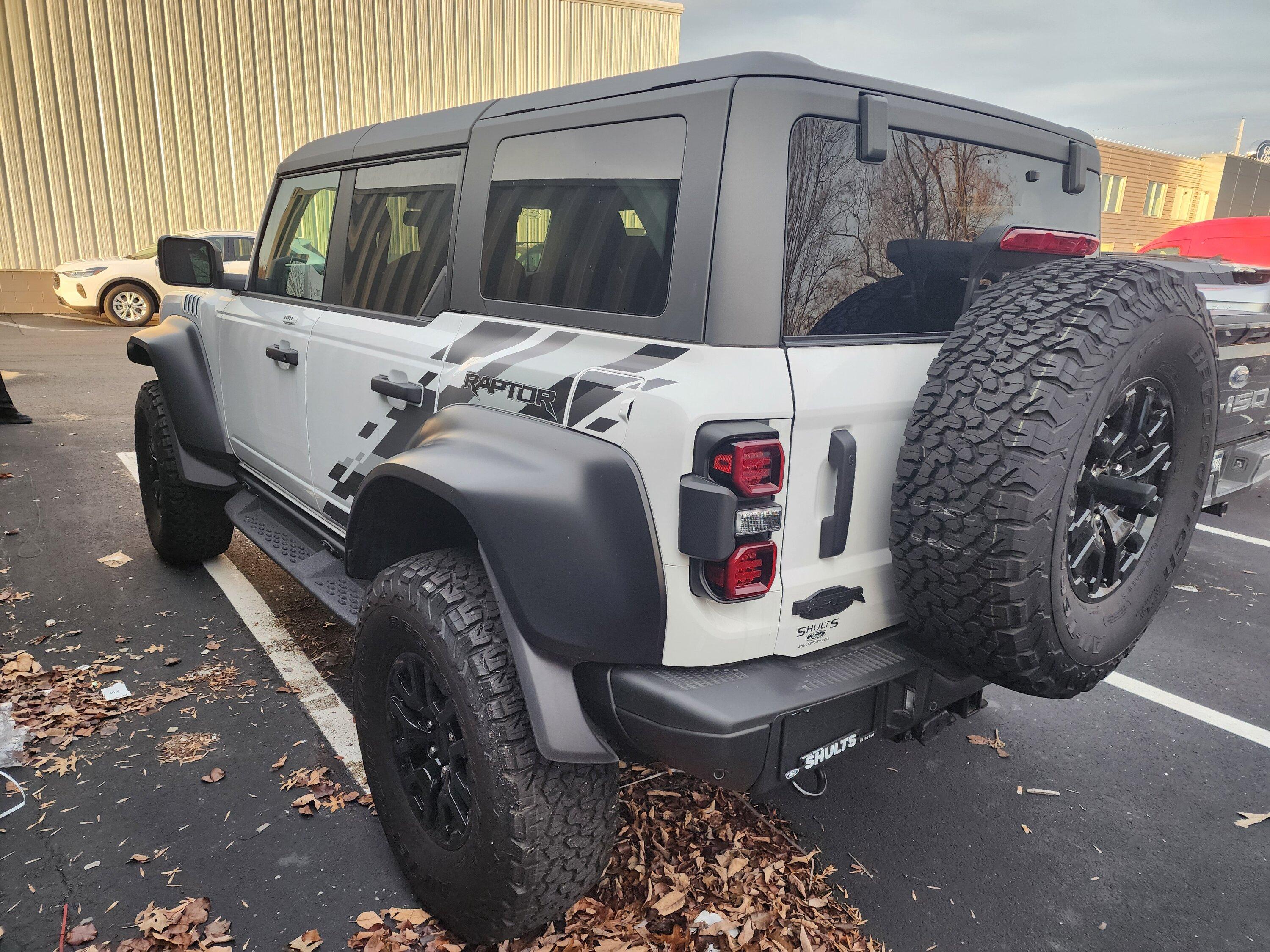 Ford Bronco Selling my 21 Wildtrak 20231207_161827