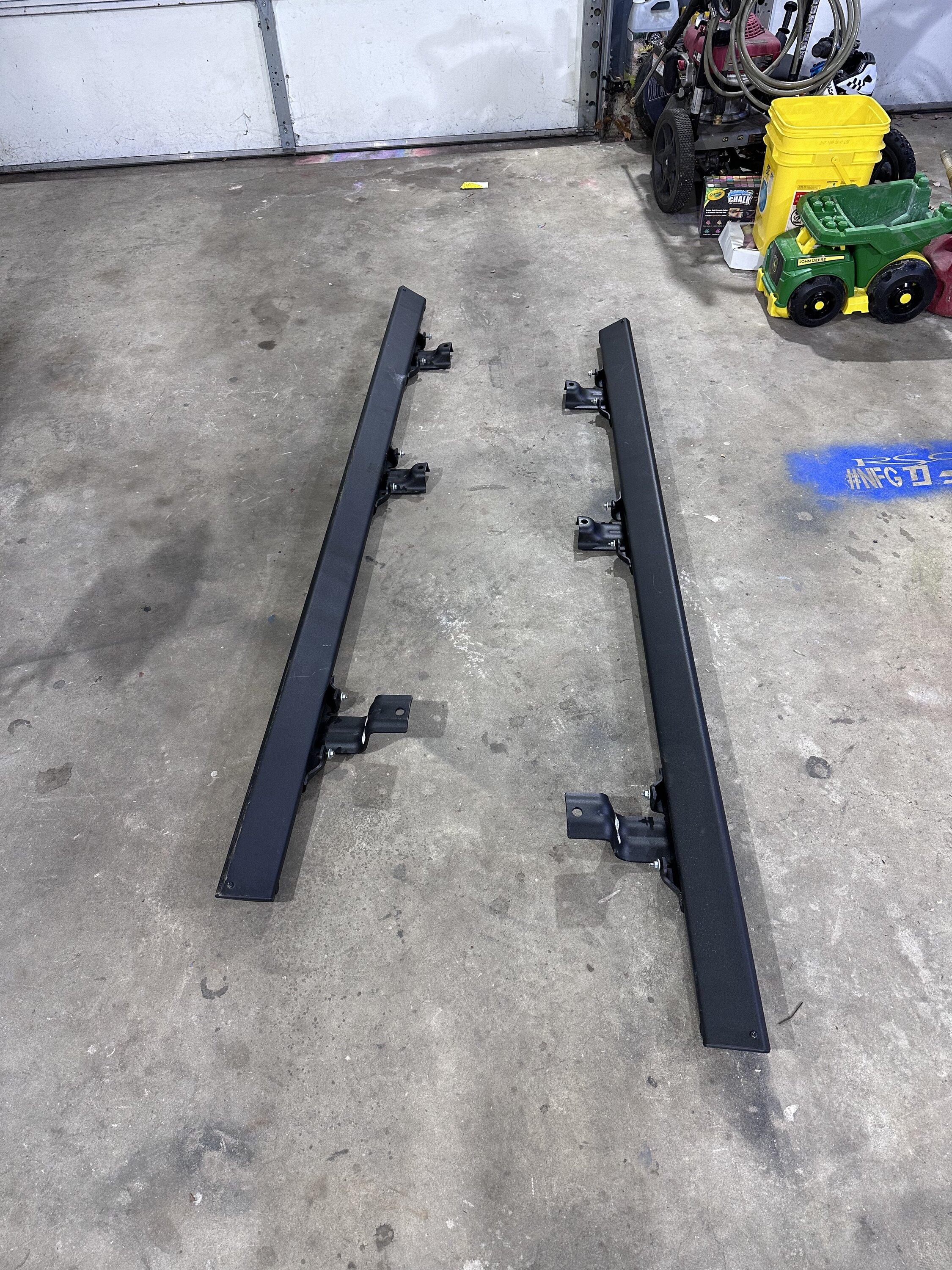 Ford Bronco Fabricated own rock sliders IMG_7406