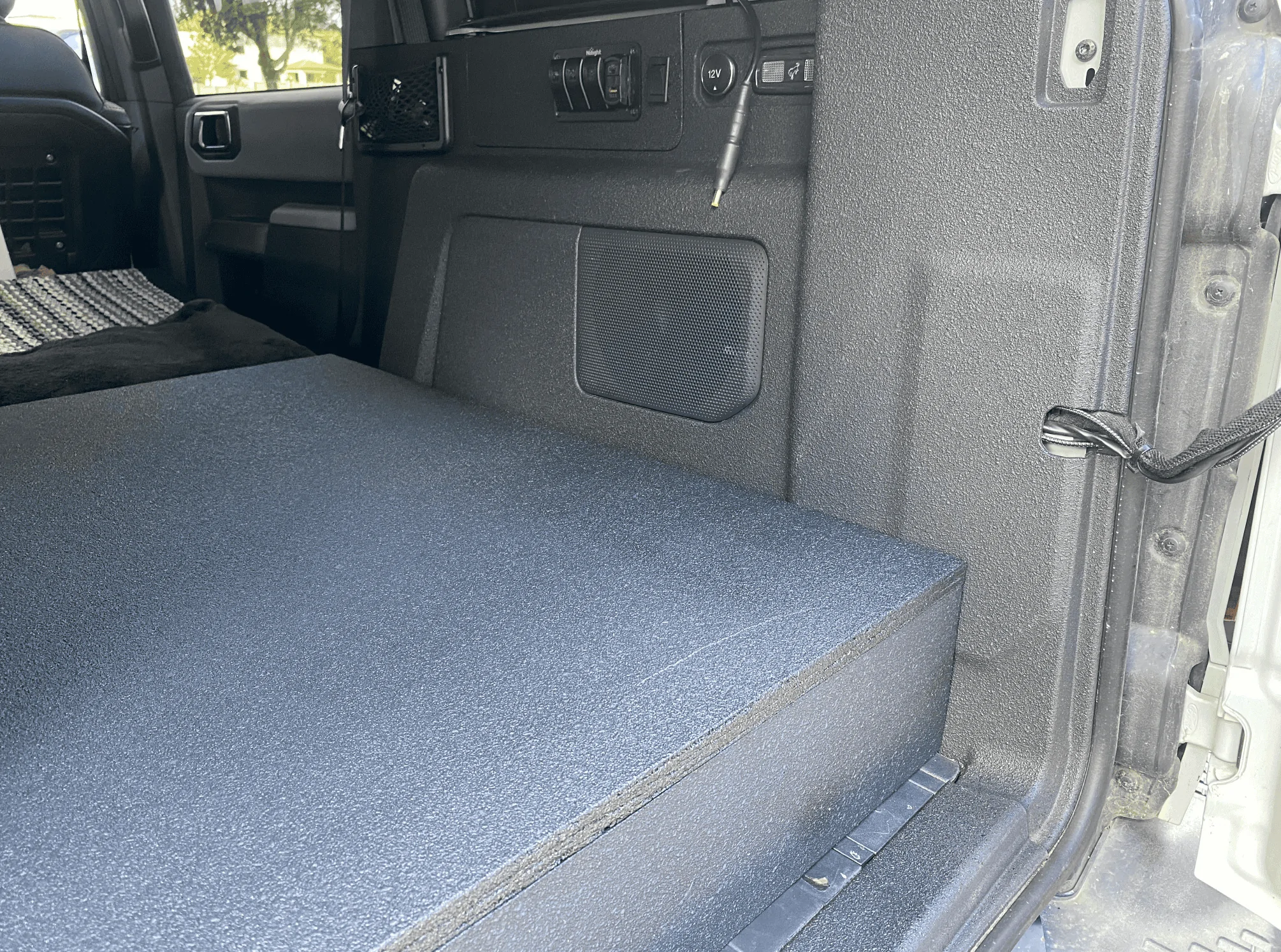 Ford Bronco Custom sleeping platform / storage area 2.0 Screenshot 2023-12-08 at 10.27.41 AM