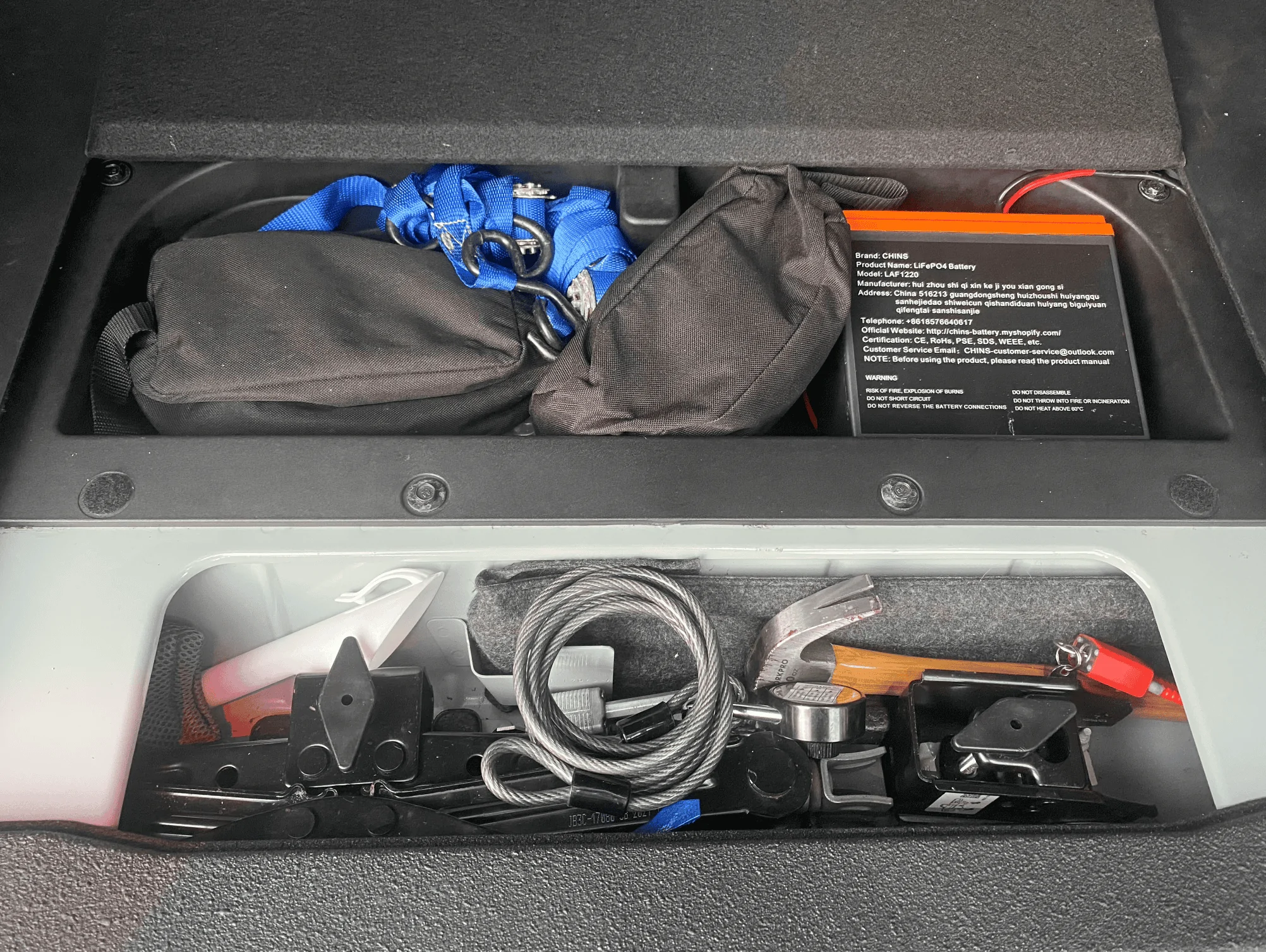 Ford Bronco Custom sleeping platform / storage area 2.0 Screenshot 2023-12-08 at 10.28.03 AM