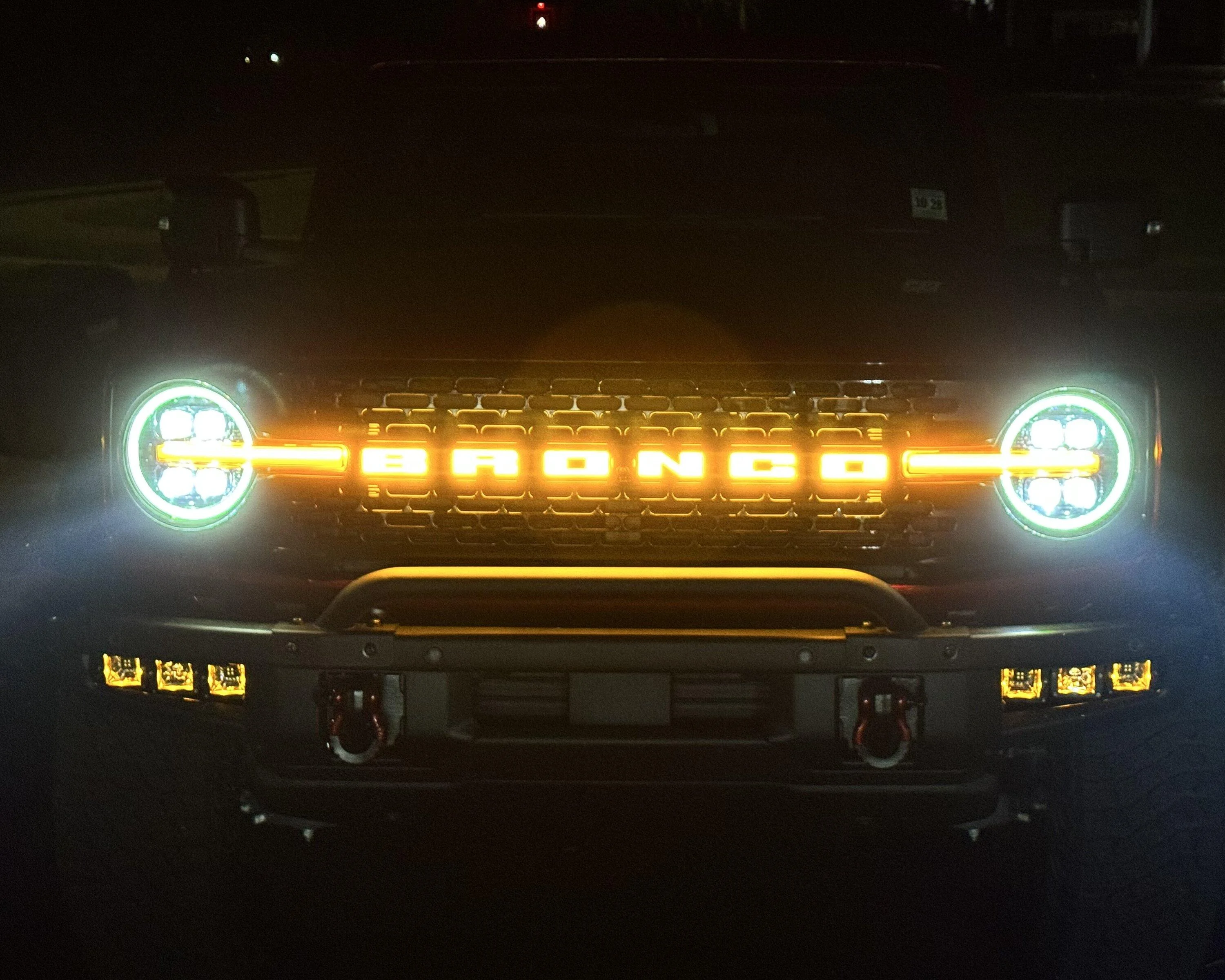 Ford Bronco AlphaRex Headlights DRL adapter issue IMG_0685