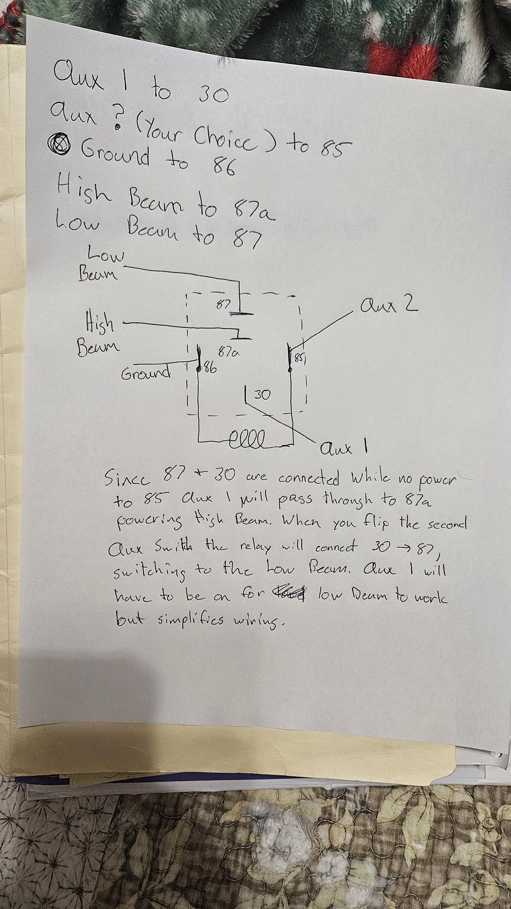 Ford Bronco Baja designs LP6 wiring 20231210_060626