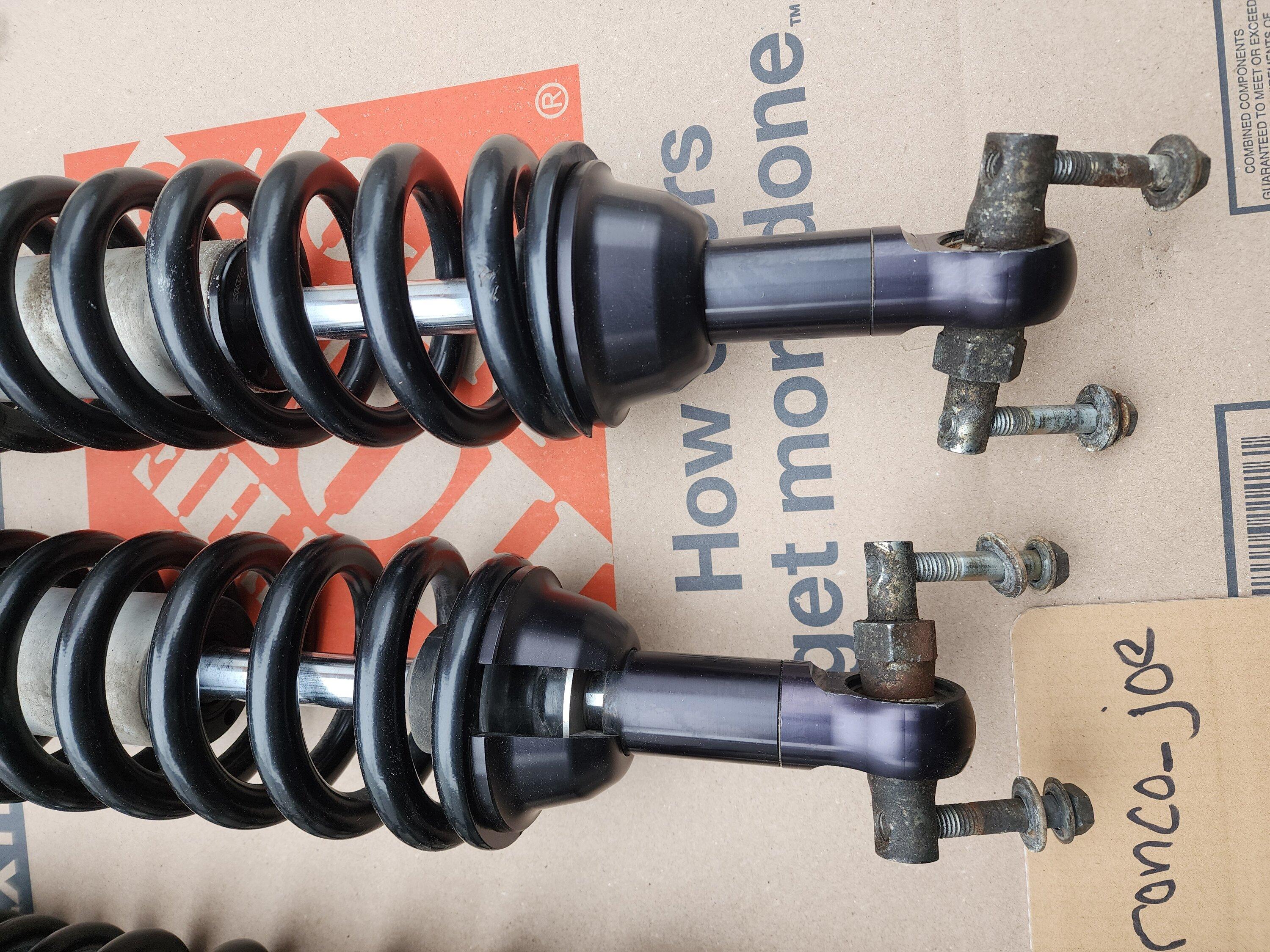 Ford Bronco Icon Coilovers $1800 20231210_142342