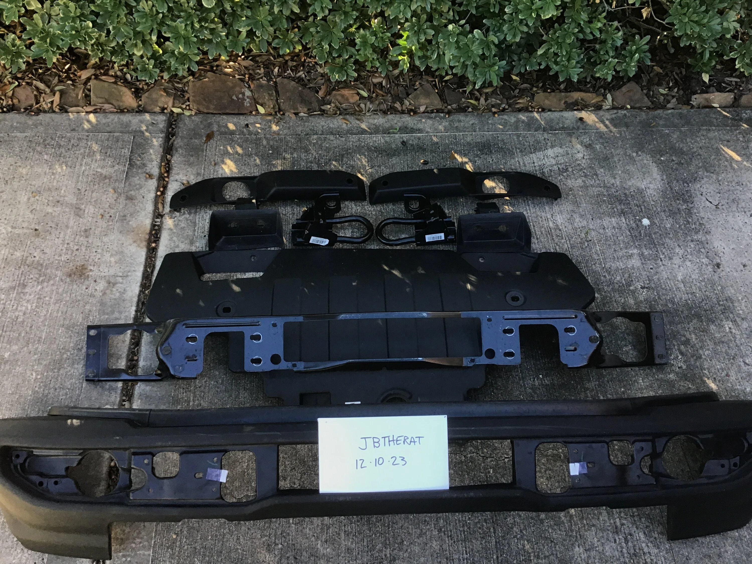 Ford Bronco Base Bumper For Sale $50 IMG_2876