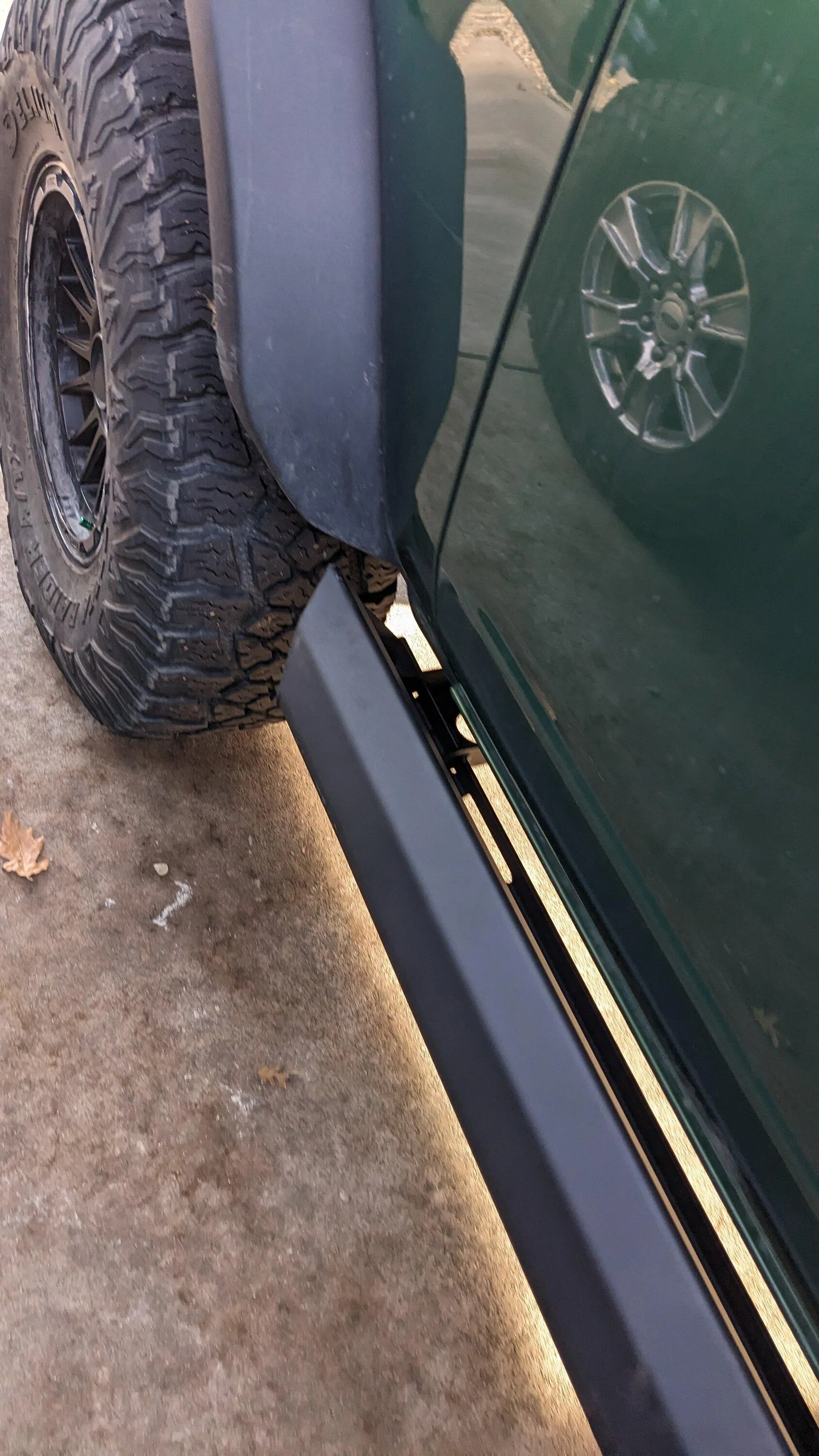 Ford Bronco ARB Slider install notes PXL_20231210_224634916