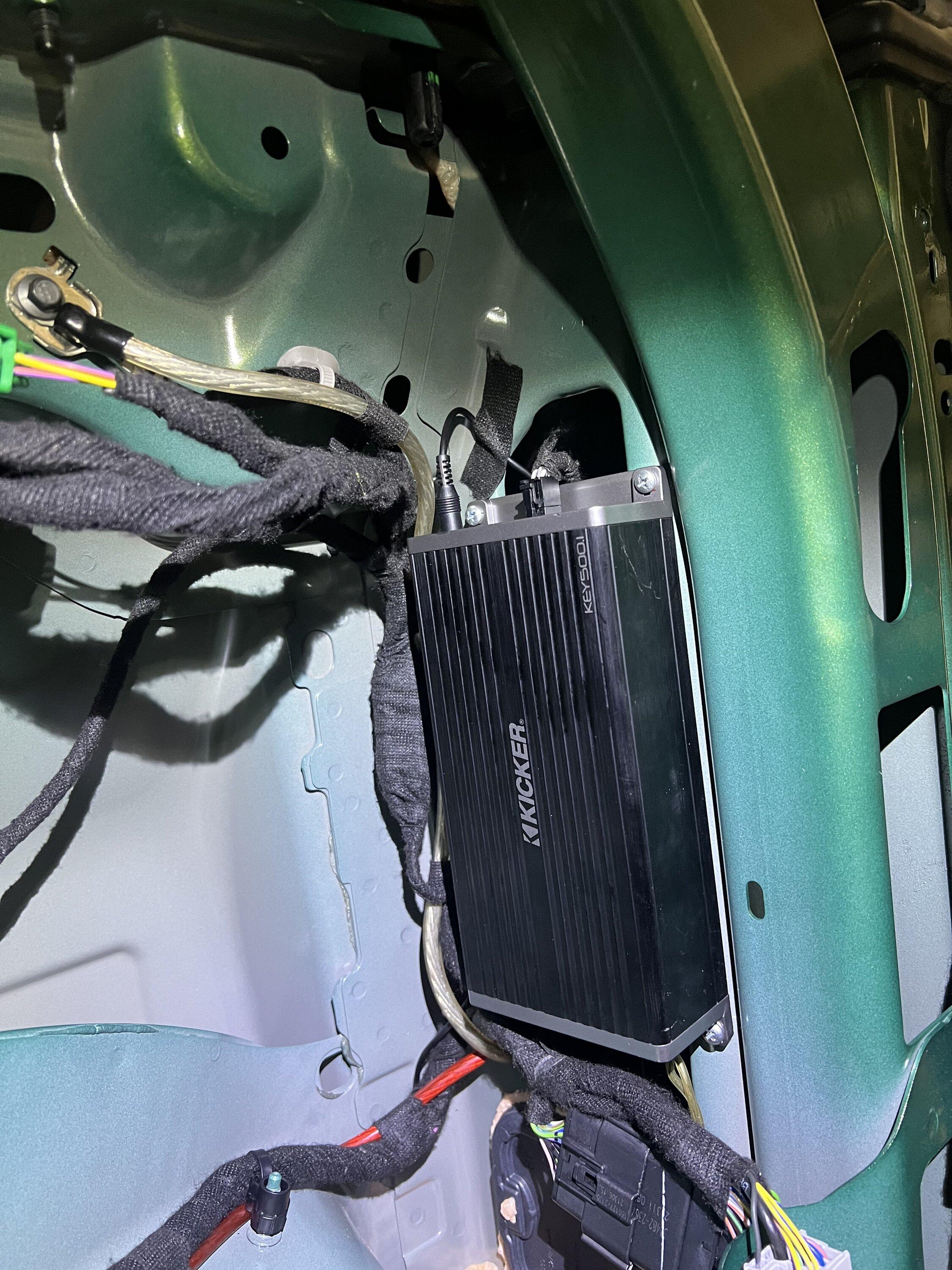 Ford Bronco B&O sound system complete upgrade - Done ✅ IMG_0571