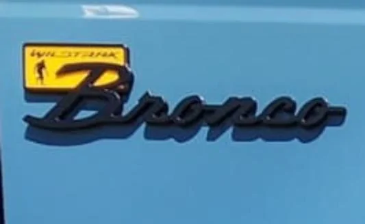 Ford Bronco Custom Script IMG_0578