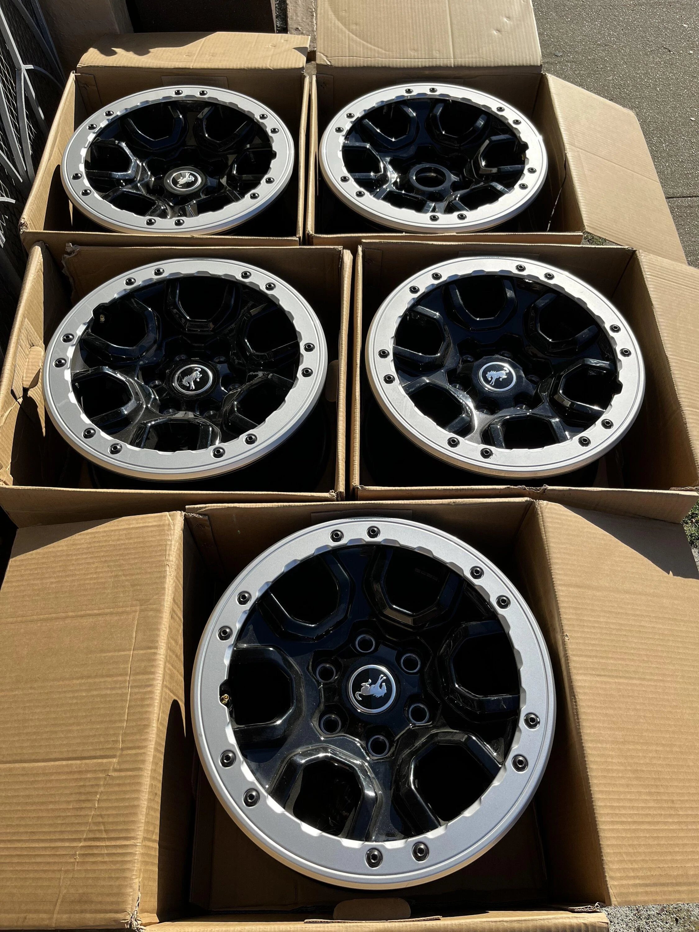 Ford Bronco OEM Badlands Sasquatch wheels $500 IMG_7406