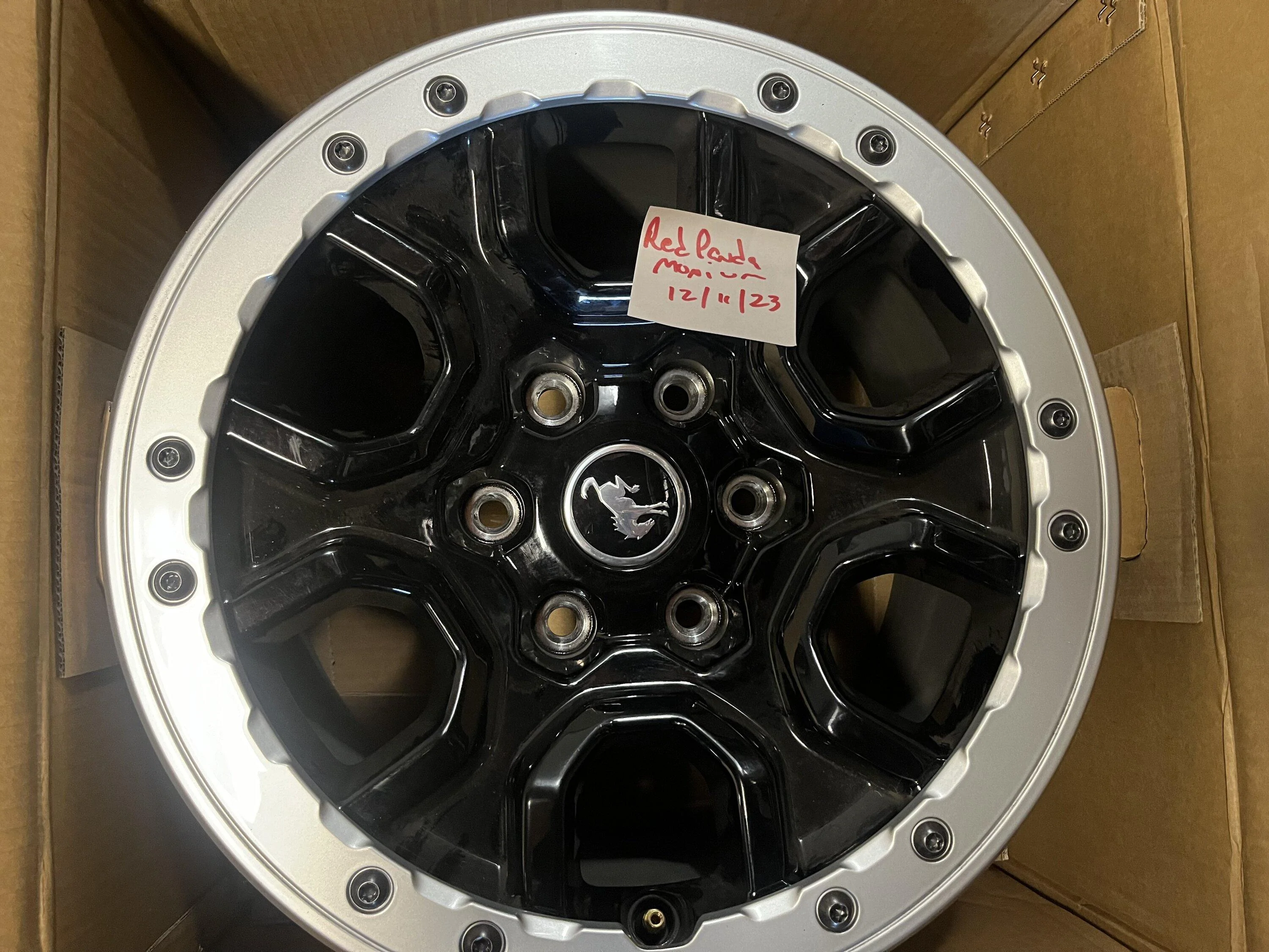 Ford Bronco OEM Badlands Sasquatch wheels $500 IMG_7423
