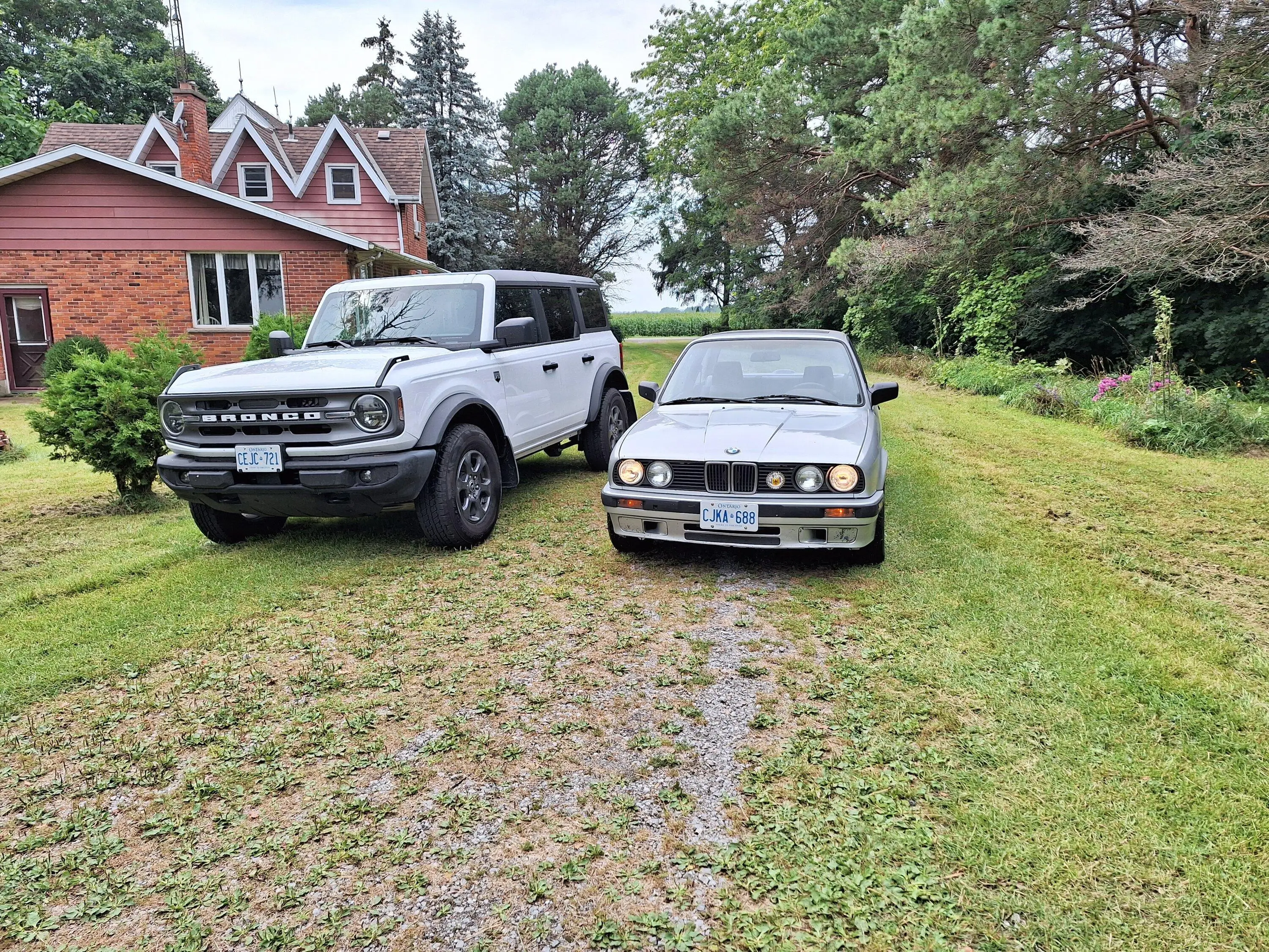 Ford Bronco My BMW grille upgrade 20230806_161232