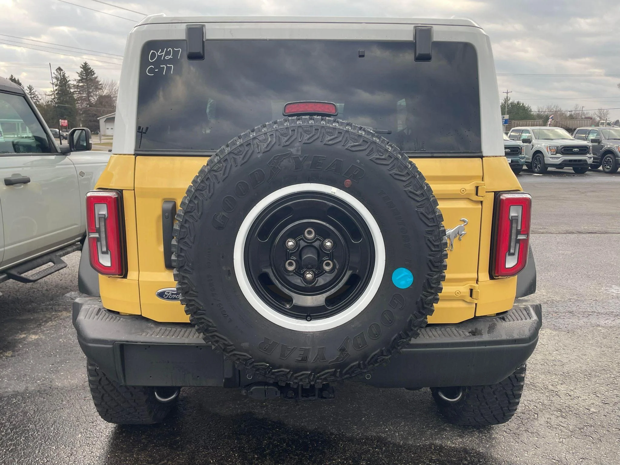 Ford Bronco Yellowstone Bronco Heritage Limited dealer pictures for those anxiously waiting 386468129_1071407017381868_7802332093873817495_n