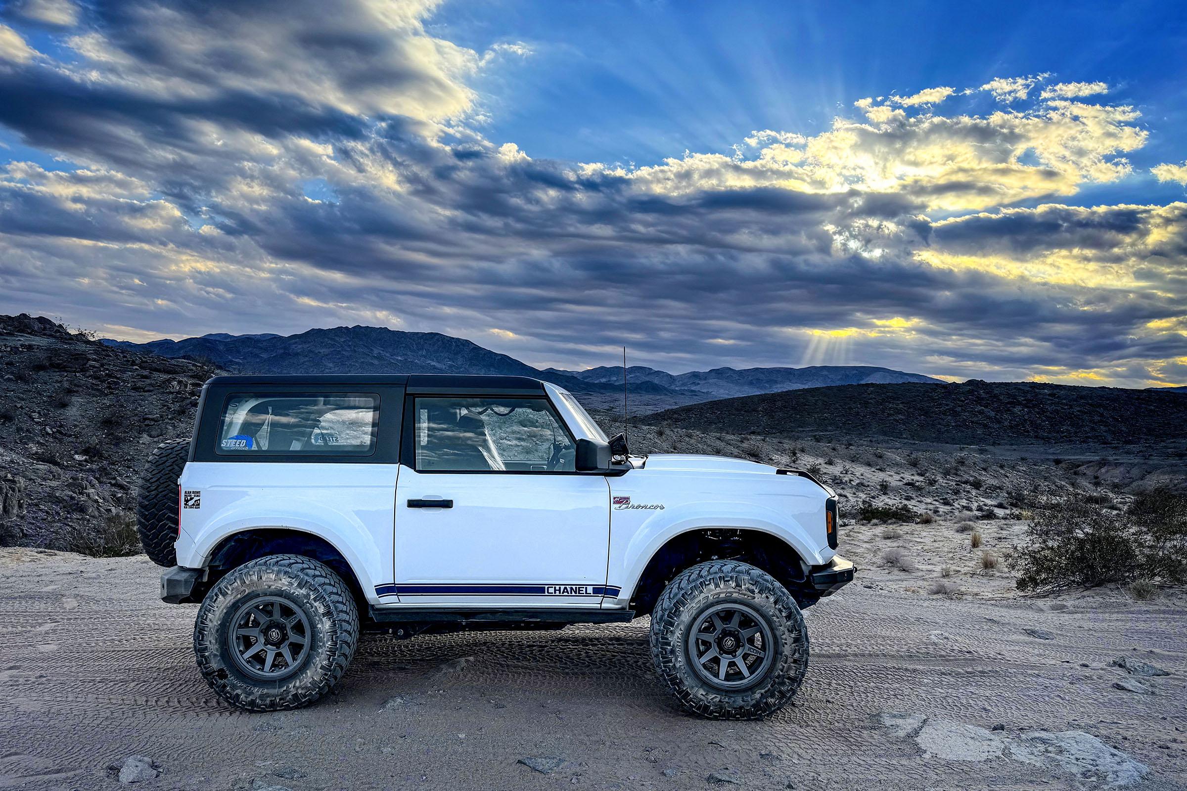 Ford Bronco Wheeling in the Old Dale Mine area Joshua Tree National Park IMG_6451X