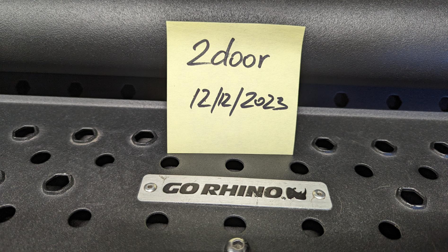 Ford Bronco GoRhino Dominator D1 side steps (2 door) PXL_20231212_210033596