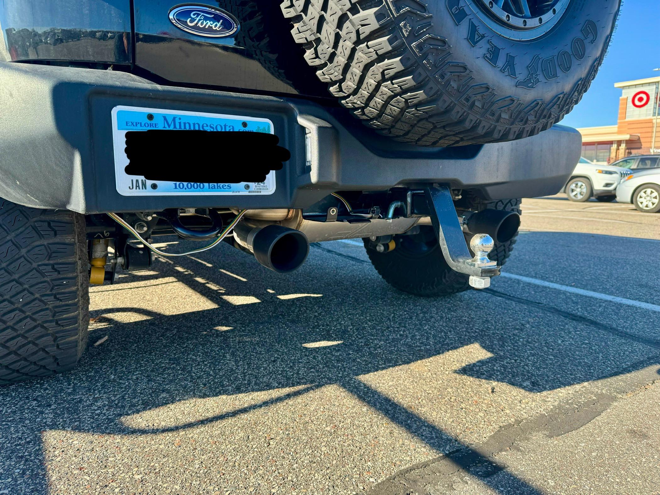 Ford Bronco CV Fabrication 2.7 turbo-back exhaust review w/ video sound clips IMG_0019
