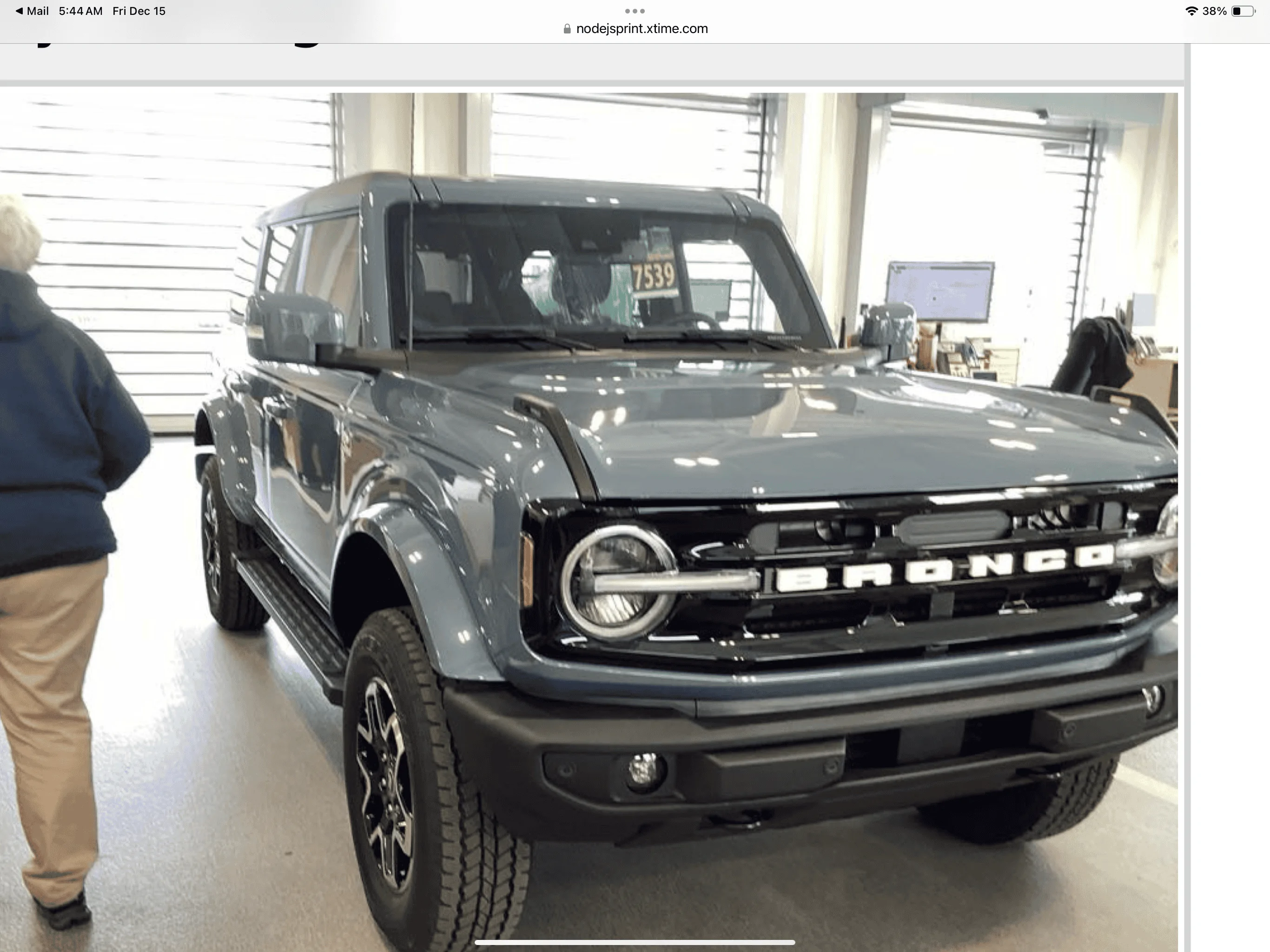 Ford Bronco 1st Service IMG_2294
