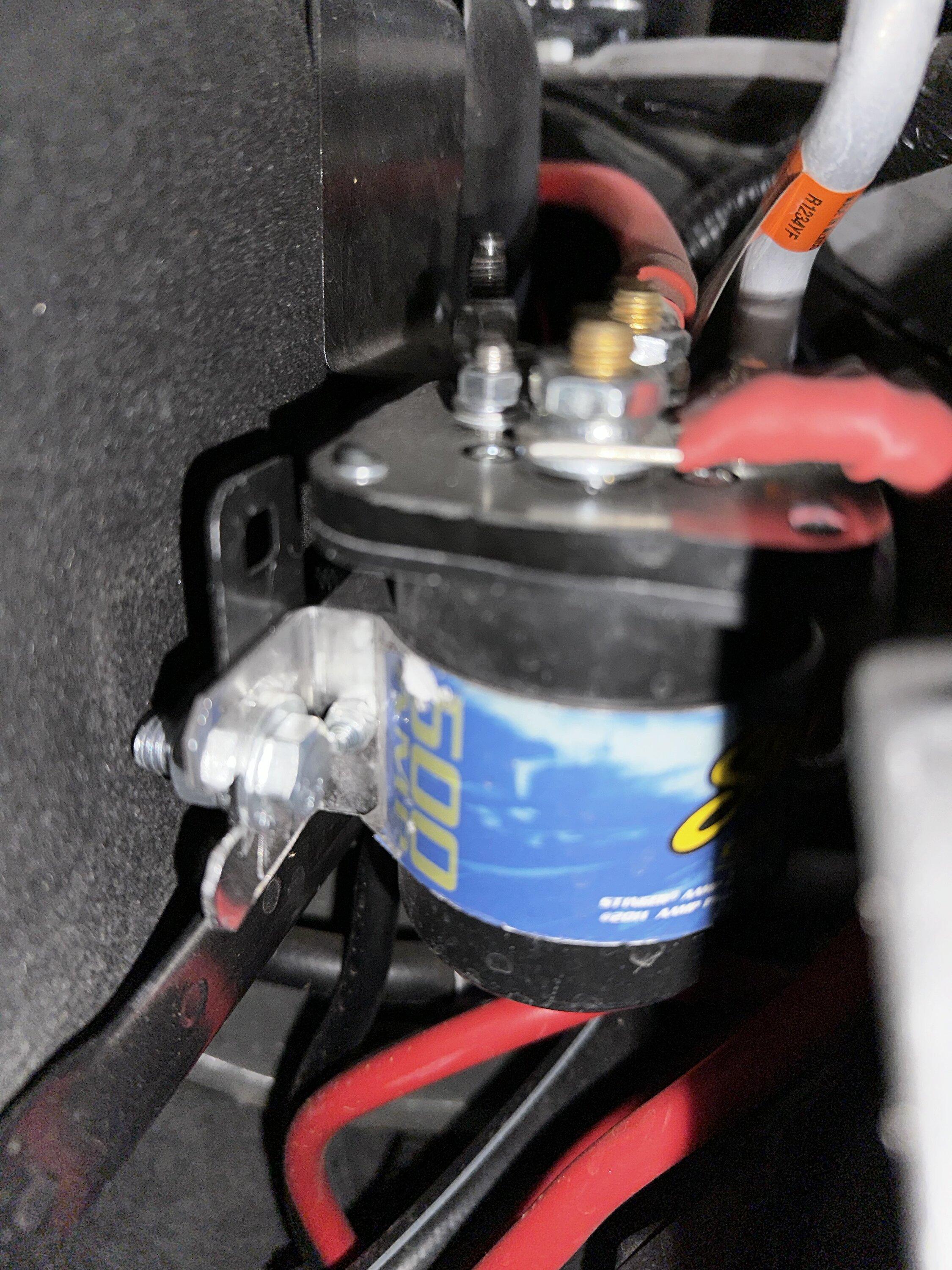 Ford Bronco Warn Hidden Winch - Rough Country Mount IMG_4239