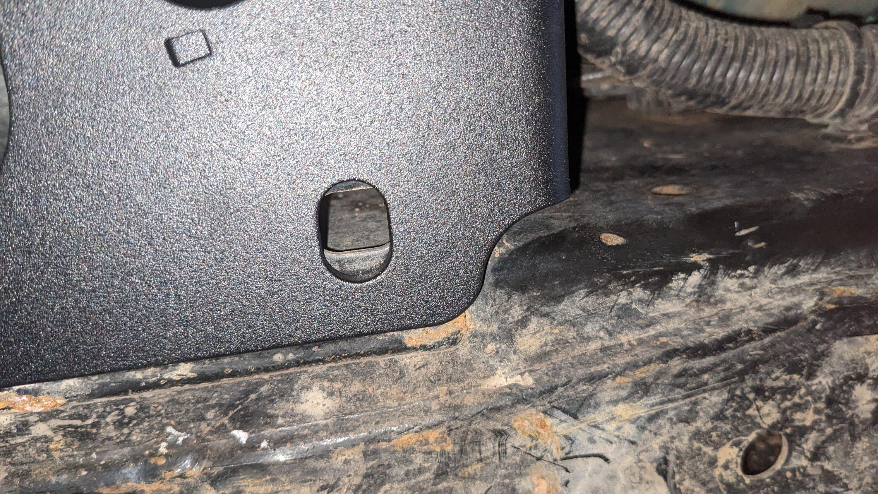 Ford Bronco ARB Slider install notes PXL_20231216_202203645