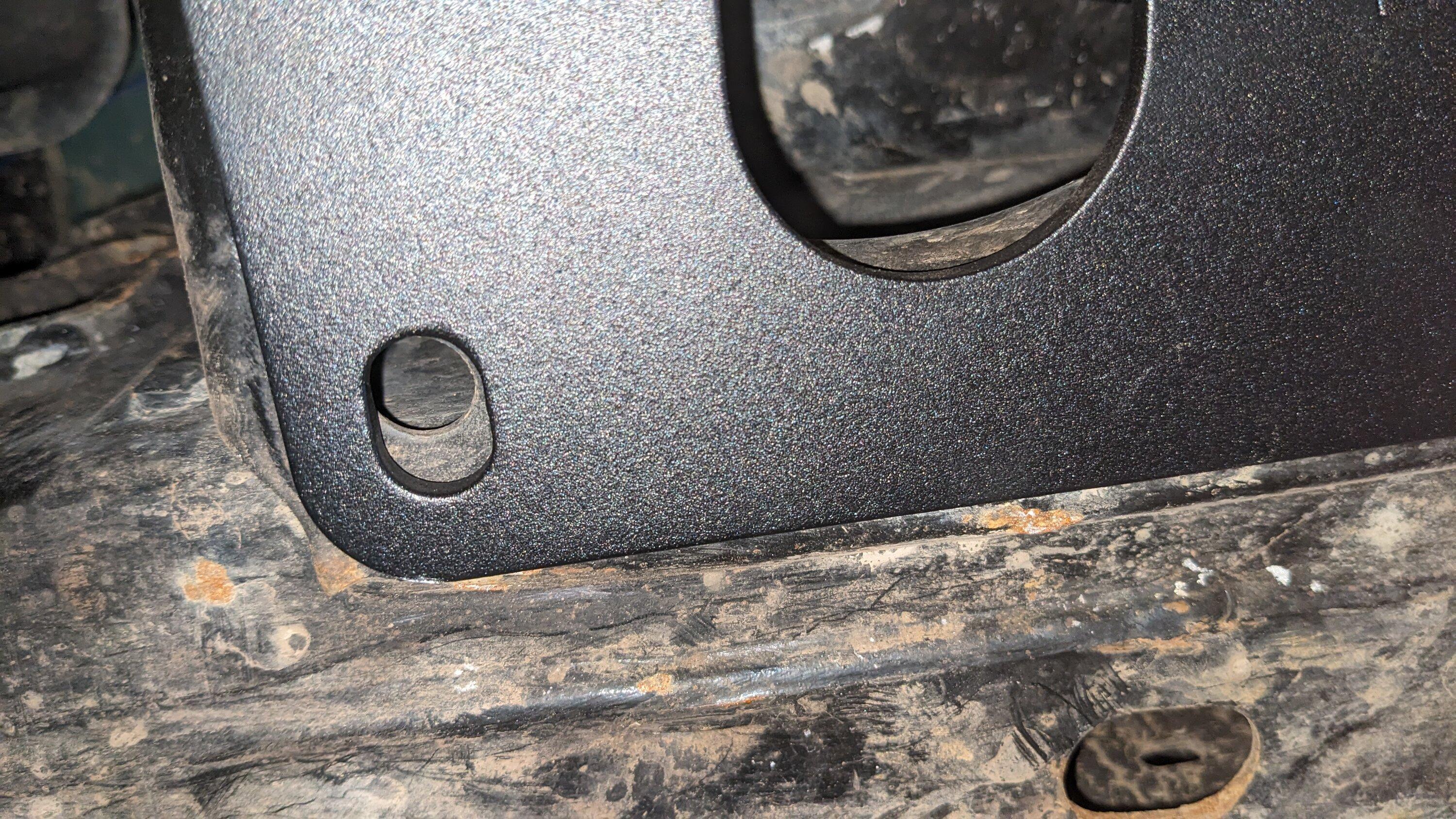 Ford Bronco ARB Slider install notes PXL_20231216_202208094